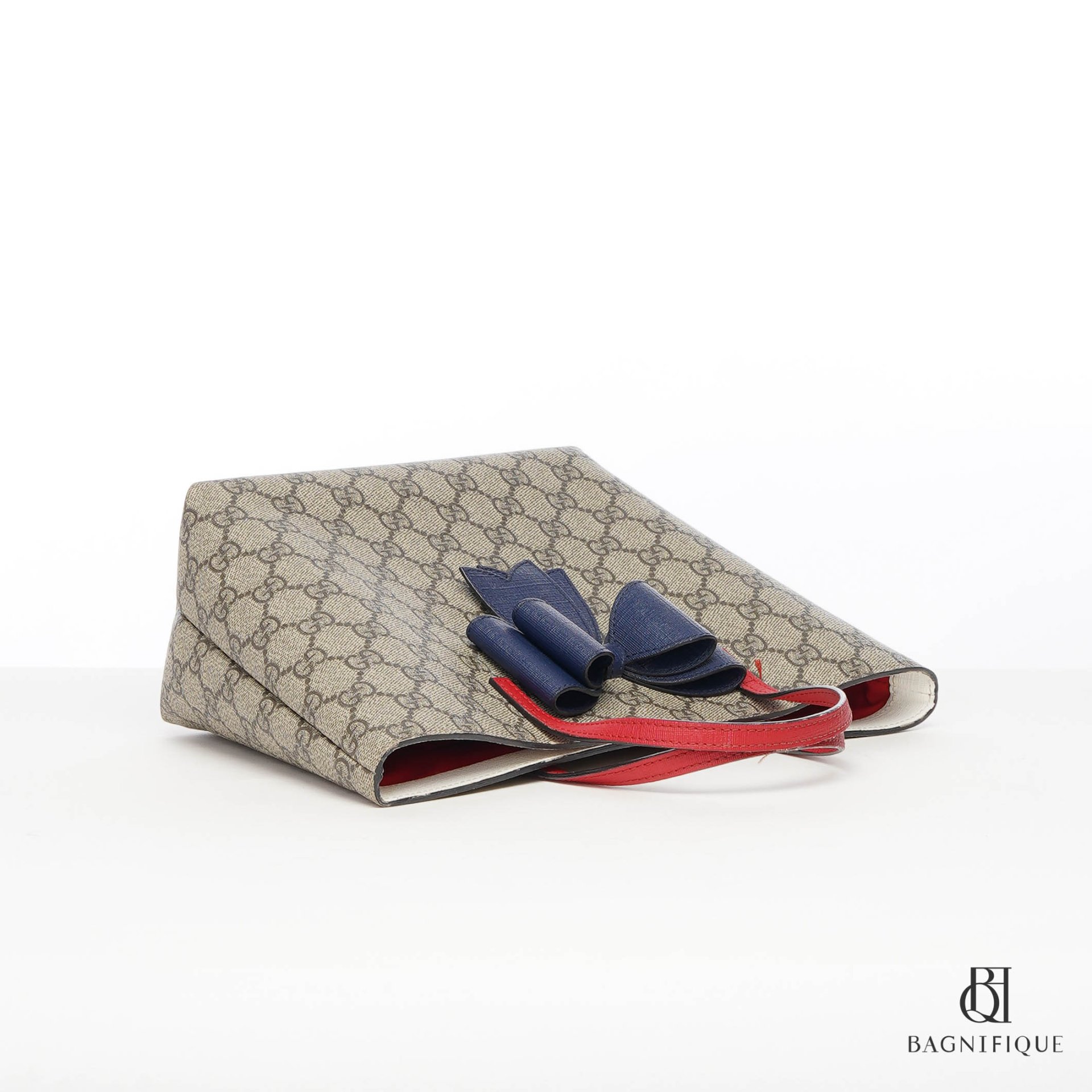 Children's gg supreme bow tote discount