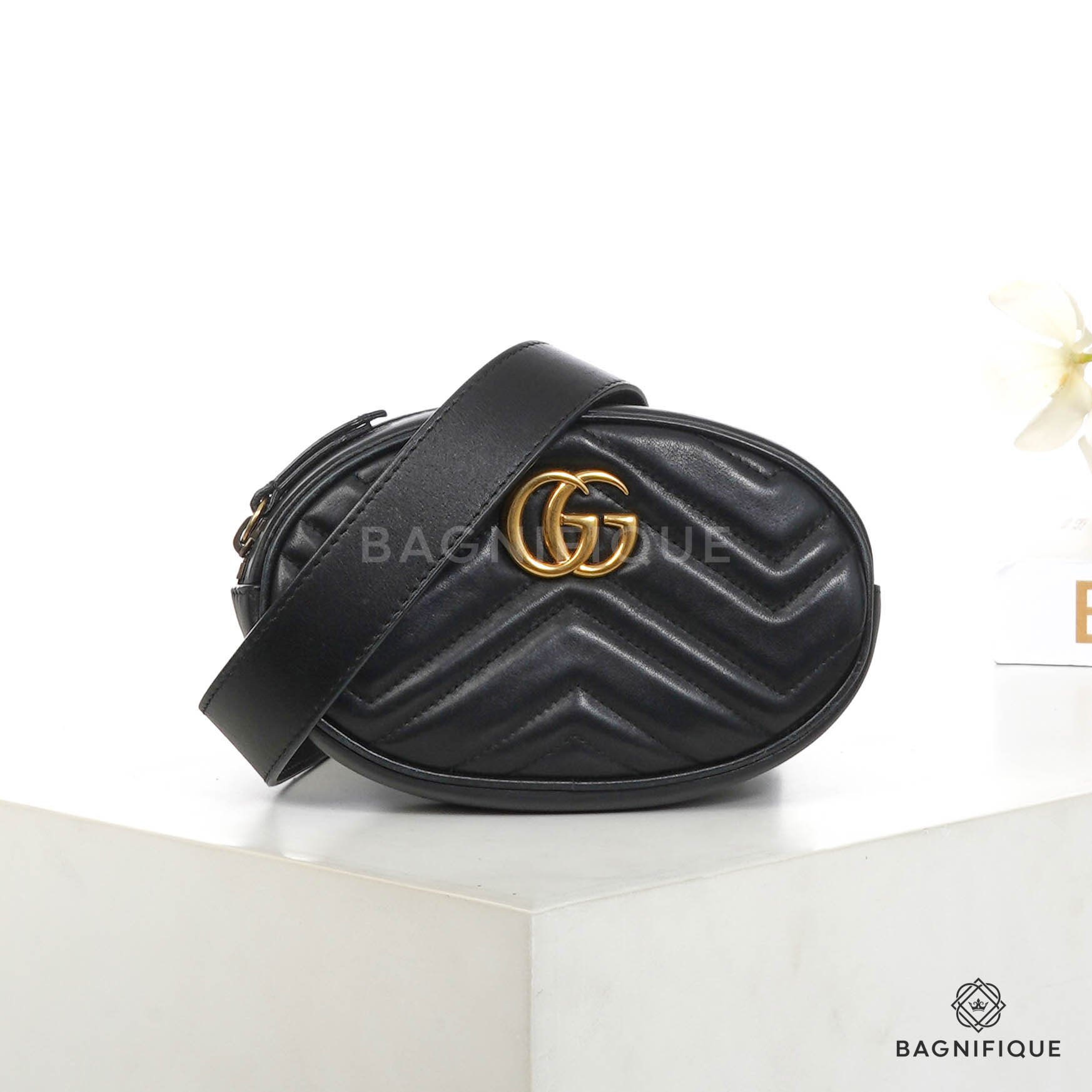 Small gucci marmont belt top