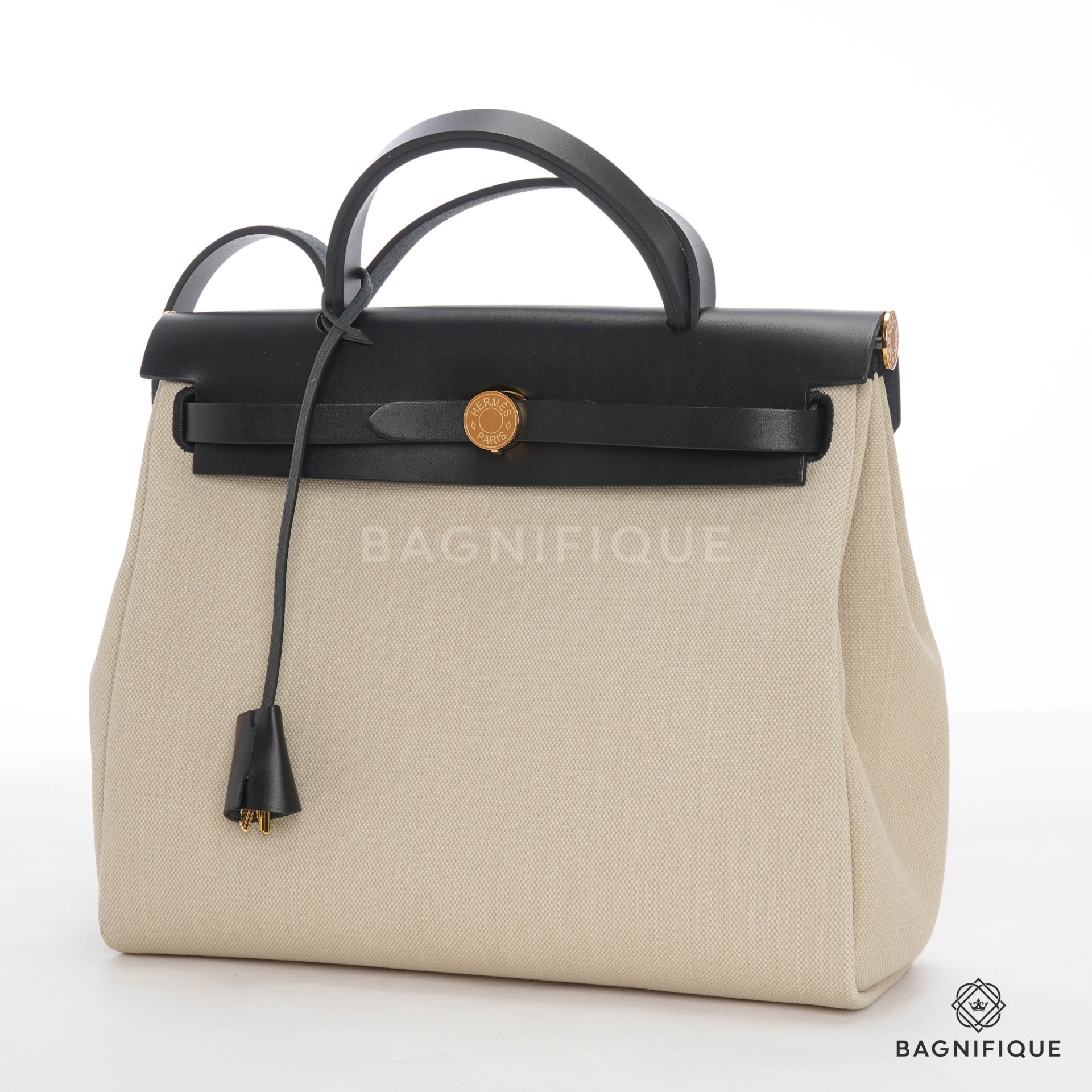 Hermes canvas bag sales