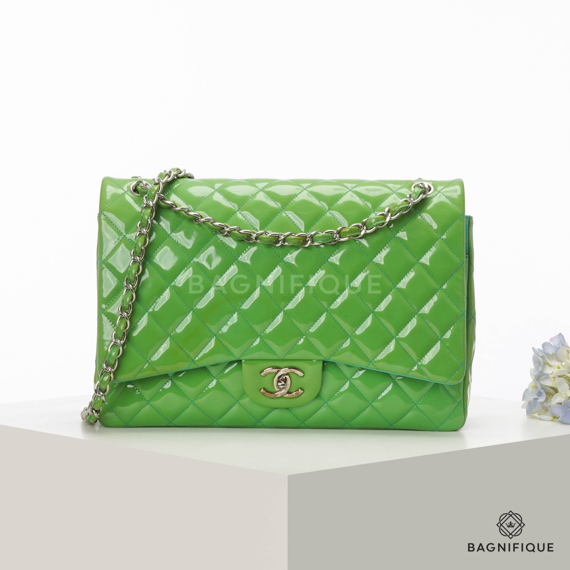 Chanel discount patent leather