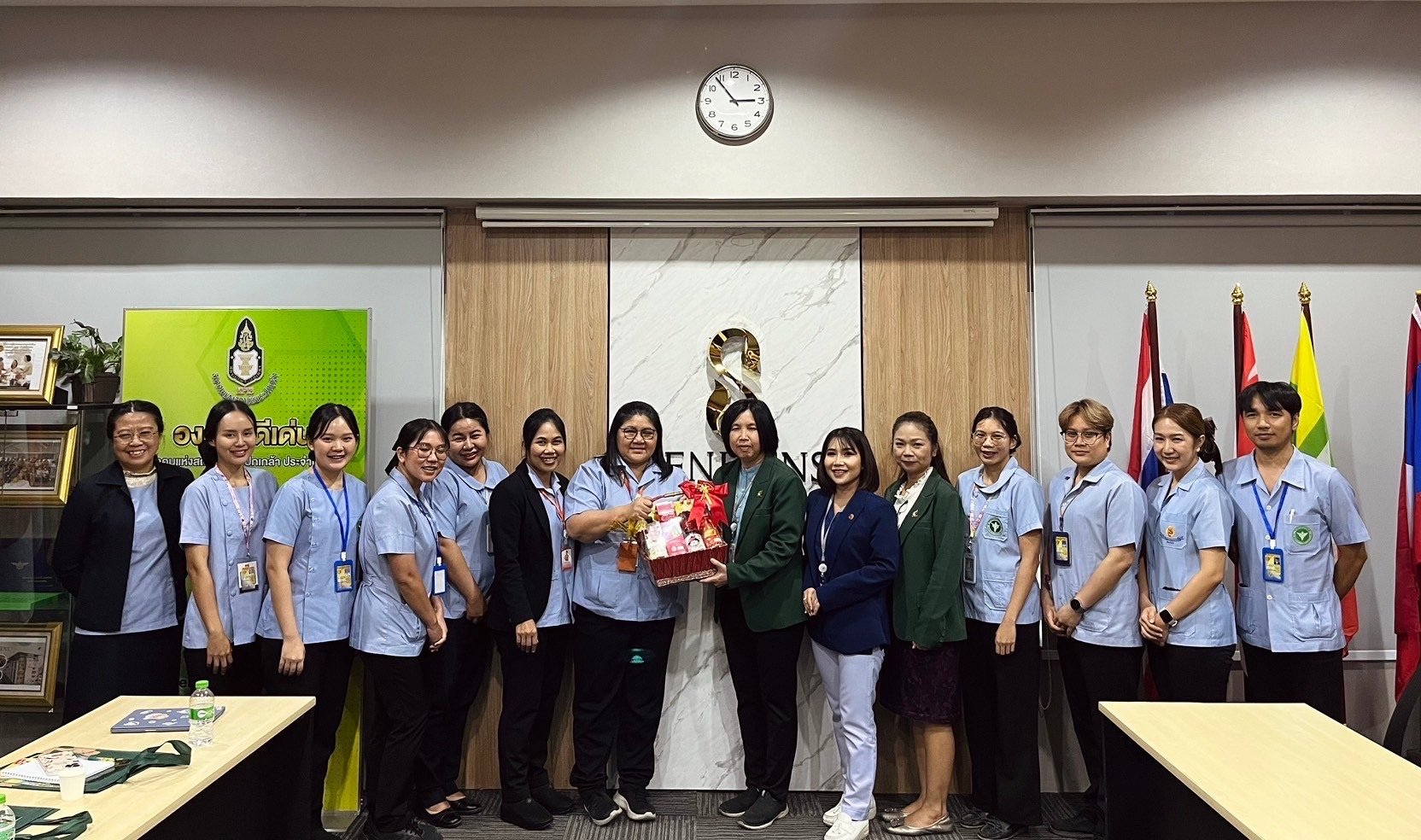 Chersery Home International warmly welcomes faculty members and students from Mahidol University and Burapha Universitys Faculty of Nursing