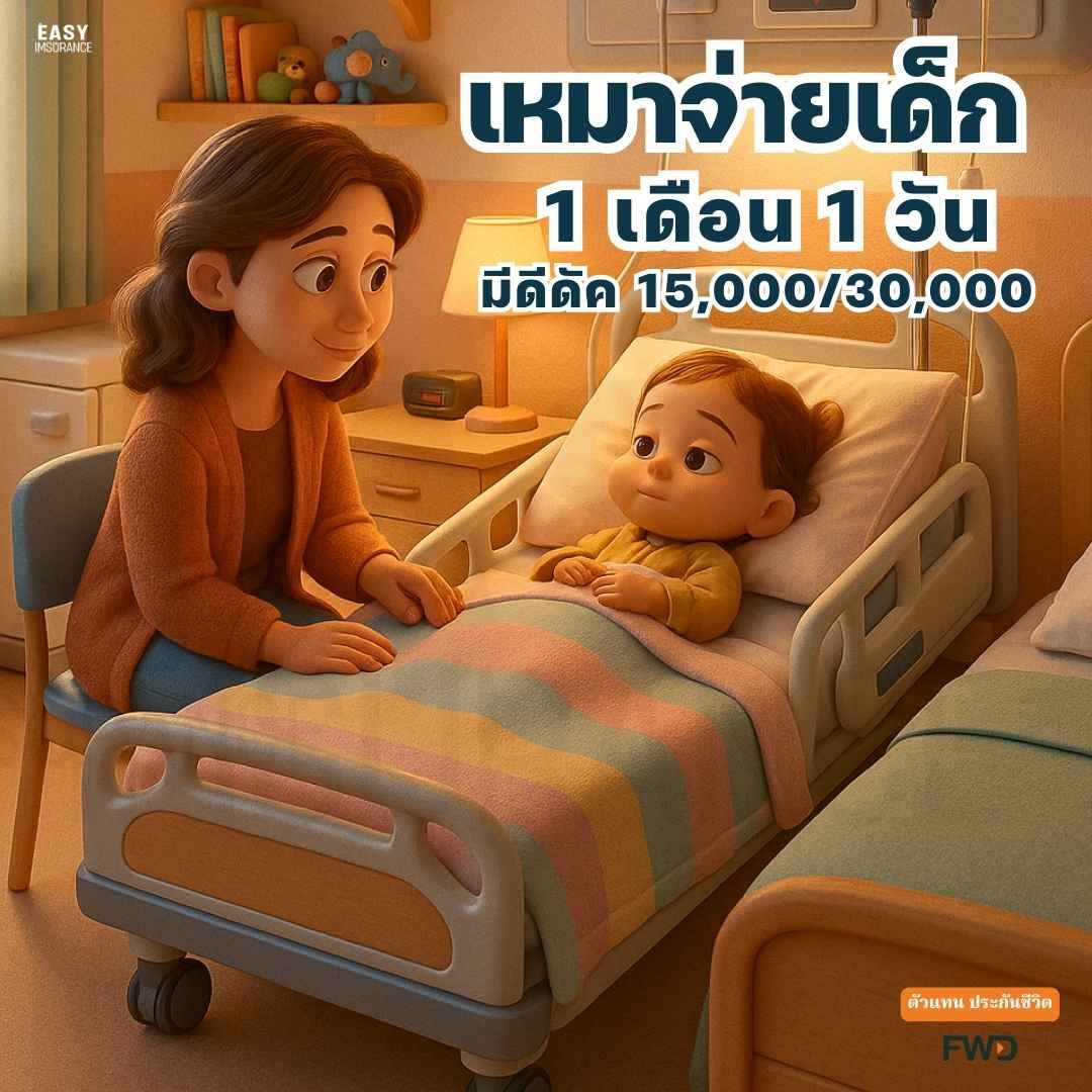 ประกันสุขภาพเหมาจ่าย เด็กแรกเกิด