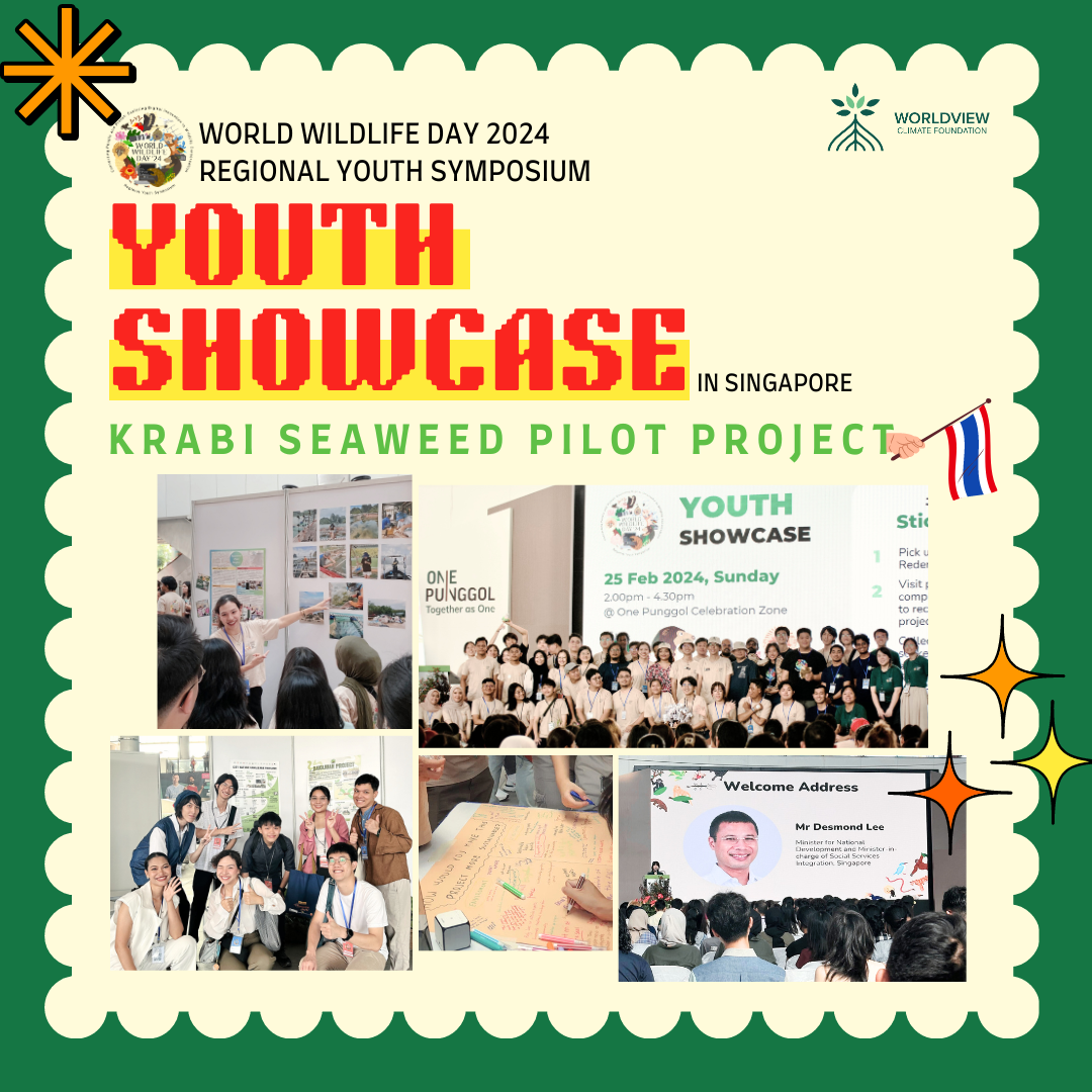 Youth Showcase ในงาน World Wildlife Day 2024 Regional Youth Symposium