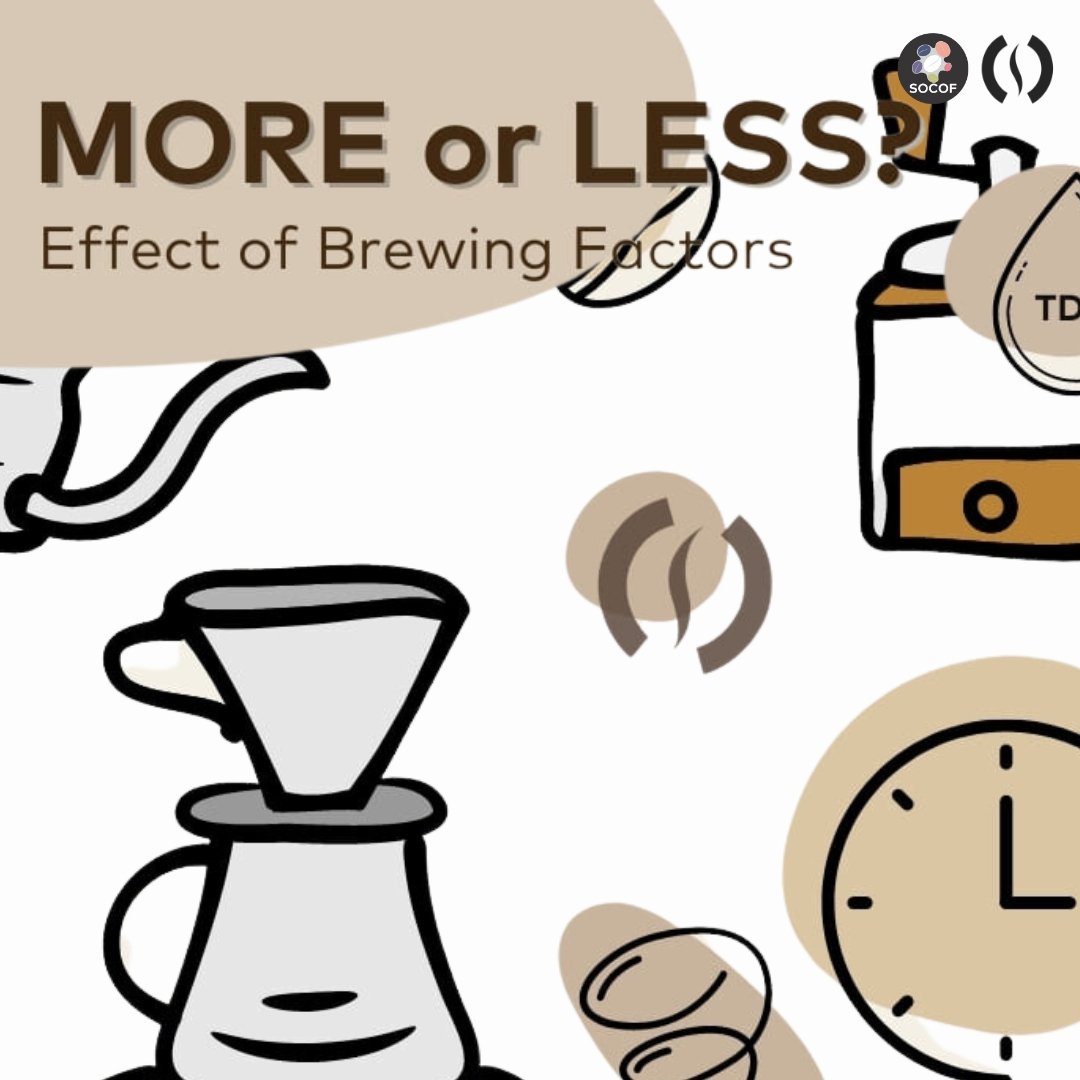 More or Less effect of brewing factors