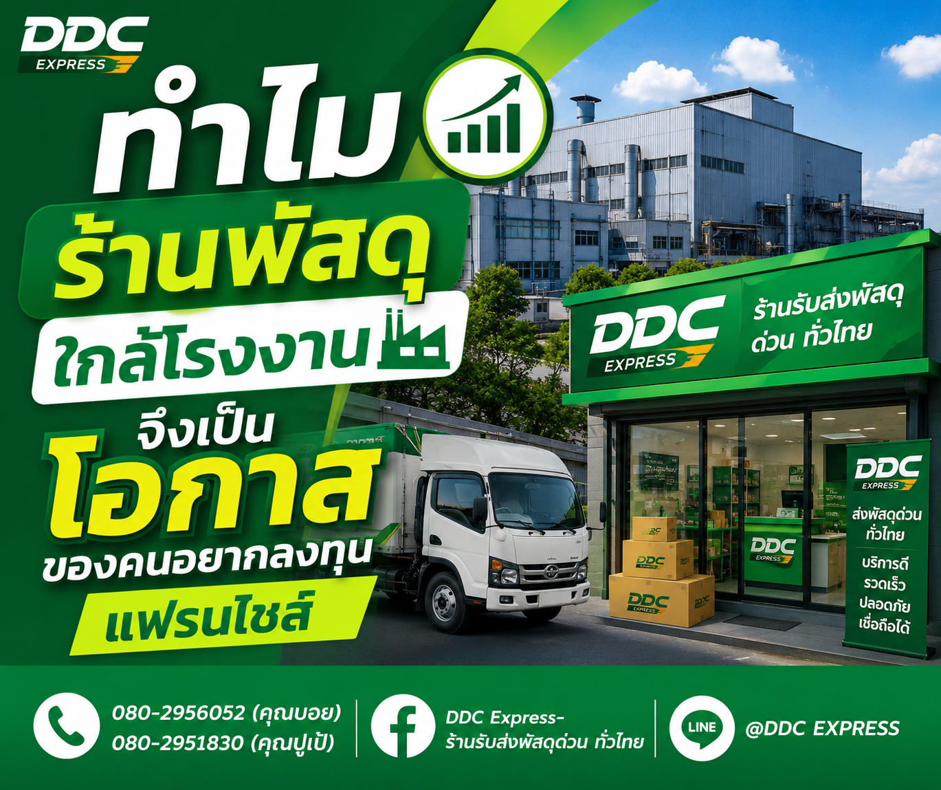 ทำไมร้านพัสดุใกล้โรงงาน จึงเป็นโอกาสของคนอยากลงทุนแฟรนไชส์