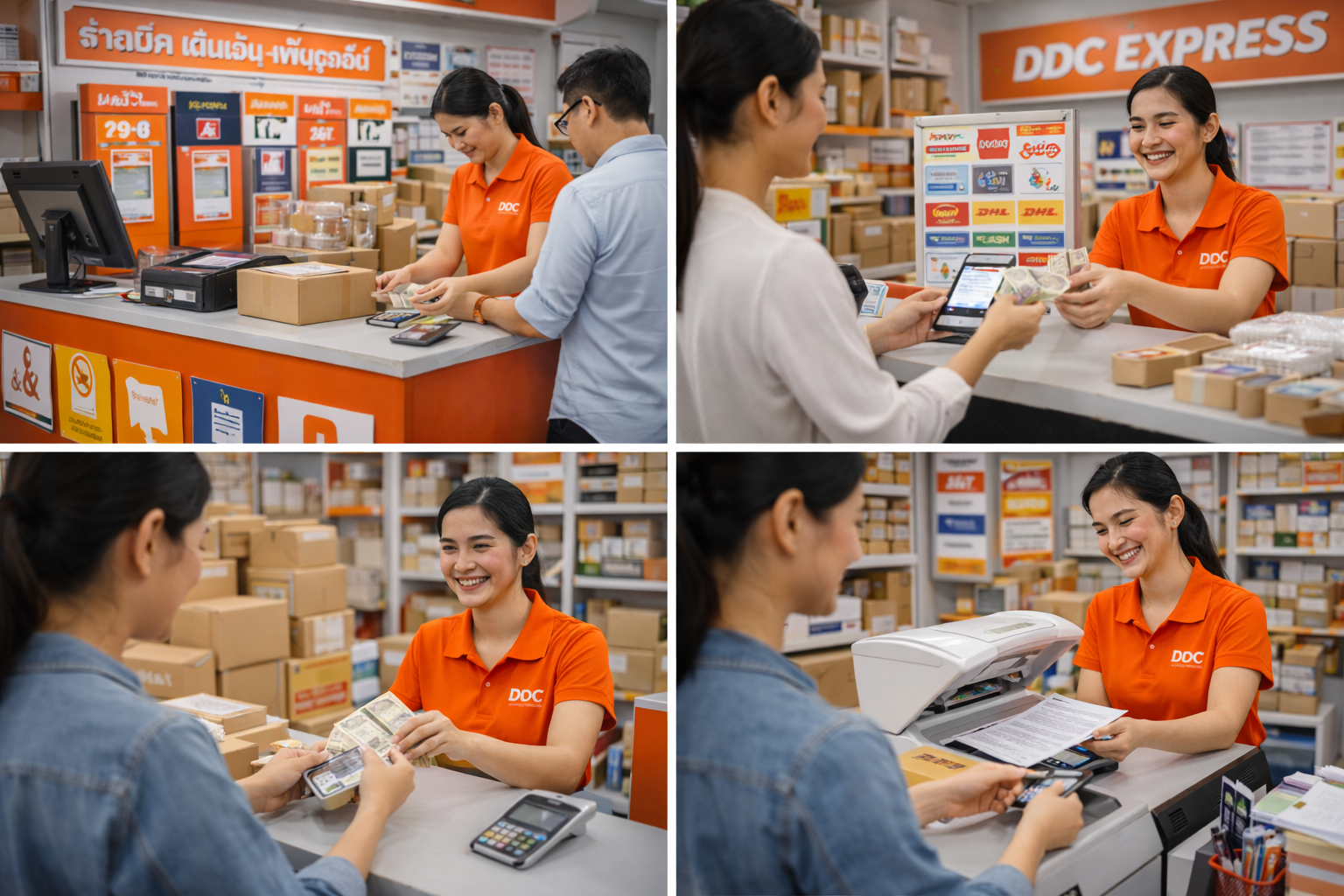 ร้านพัสดุยุคใหม่ ไม่ได้มีแค่ส่งของ