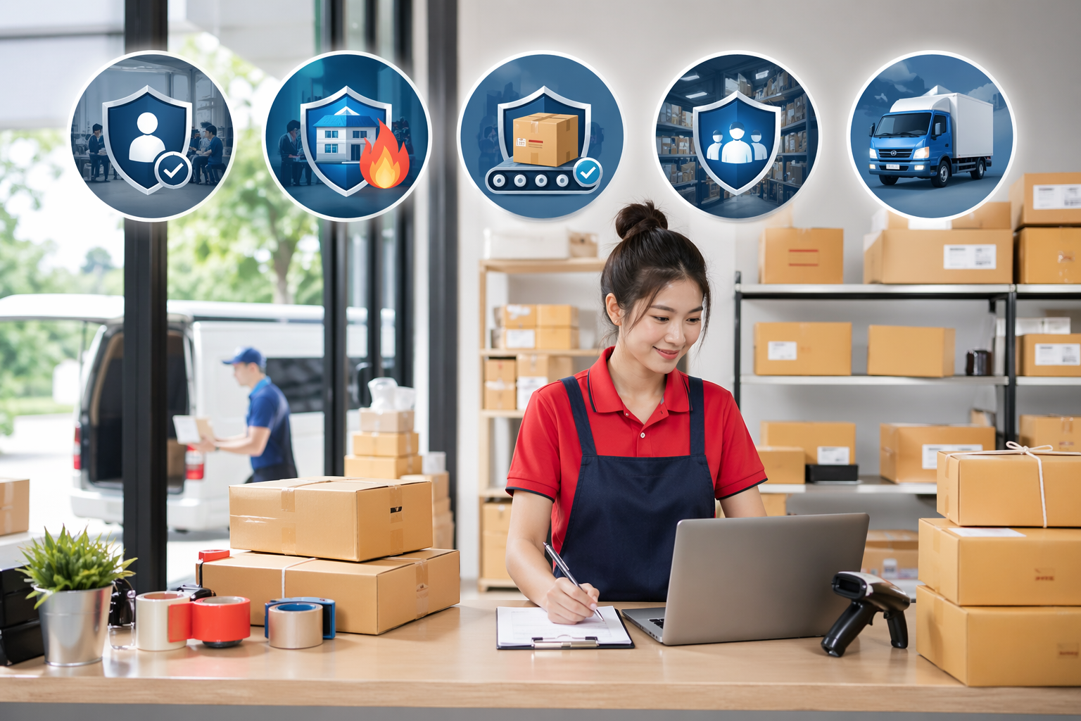 เปิดร้านพัสดุ ต้องมีประกันอะไรบ้าง