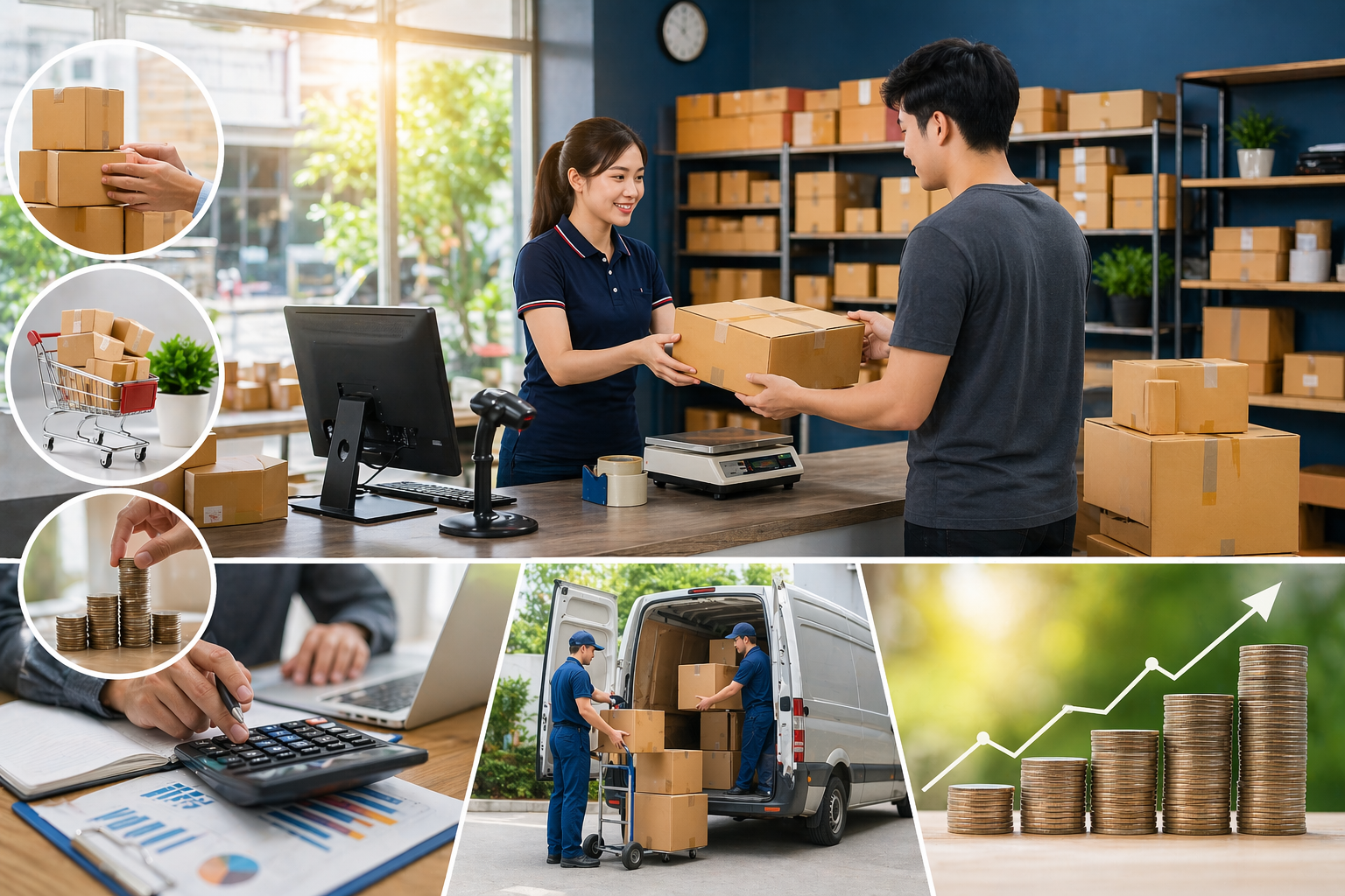 ร้านพัสดุเล็ก ทำรายได้เดือนละเท่าไหร่ (อัปเดตปี 2026)