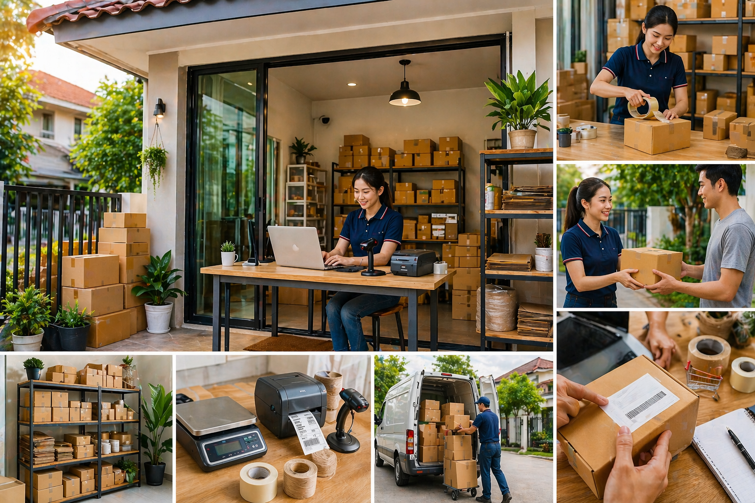 เปิดร้านพัสดุที่บ้าน ทำได้จริงไหม (อัปเดตปี 2026)