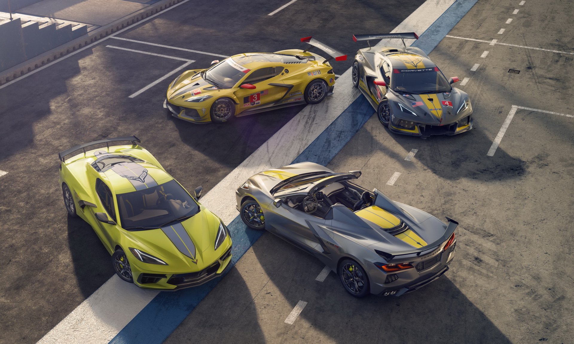 Corvette Stingray  IMSA GTLM Championship Edition รุ่นพิเศษเพียง 1,000 คัน เฉลิมฉลองให้กับรถแข่ง Corvette C8.R  Corvette Stingray  IMSA GTLM Championship Edition รุ่นพิเศษเพียง 1,000 คัน เฉลิมฉลองให้กับรถแข่ง Corvette C8.R