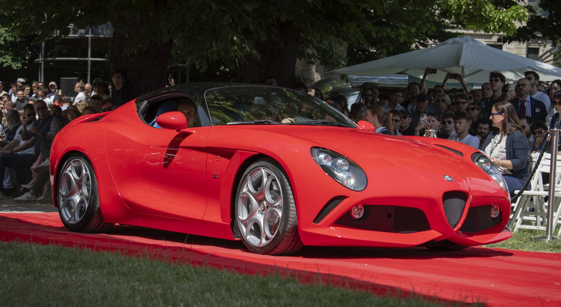 Zagato เผยโฉม 8C DoppiaCoda หนึ่งเดียวในโลก ที่งาน Concorso d'Eleganz Villa d'Este 2025