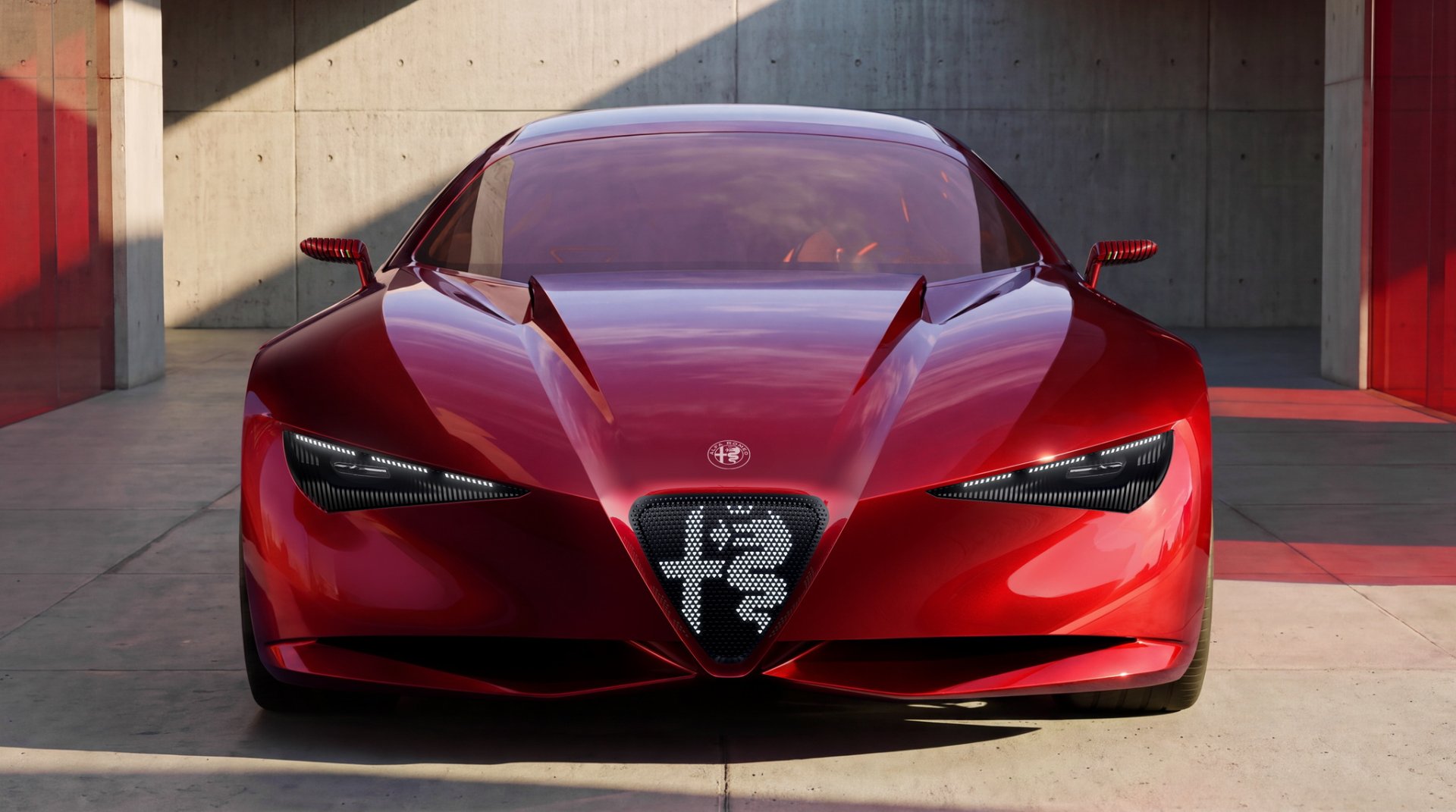 Alfa Romeo เปิดตัว!! Cuorerosso รถต้นแบบสุดหรูบ่งบอกทิศทางดีไซน์ใหม่ของแบรนด์