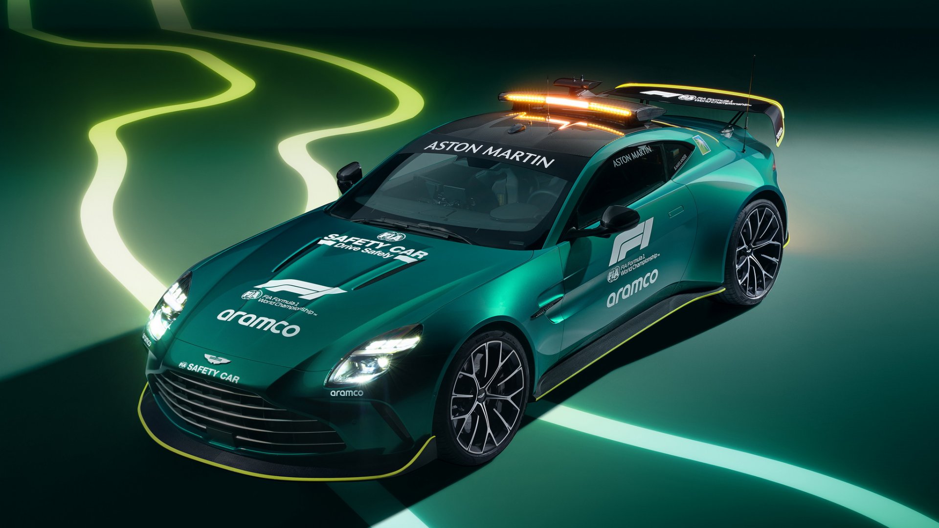 Aston Martin Vantage ใหม่ พร้อมลุยในฐานะ Safety Car สำหรับ F1 ฤดูกาล 2024