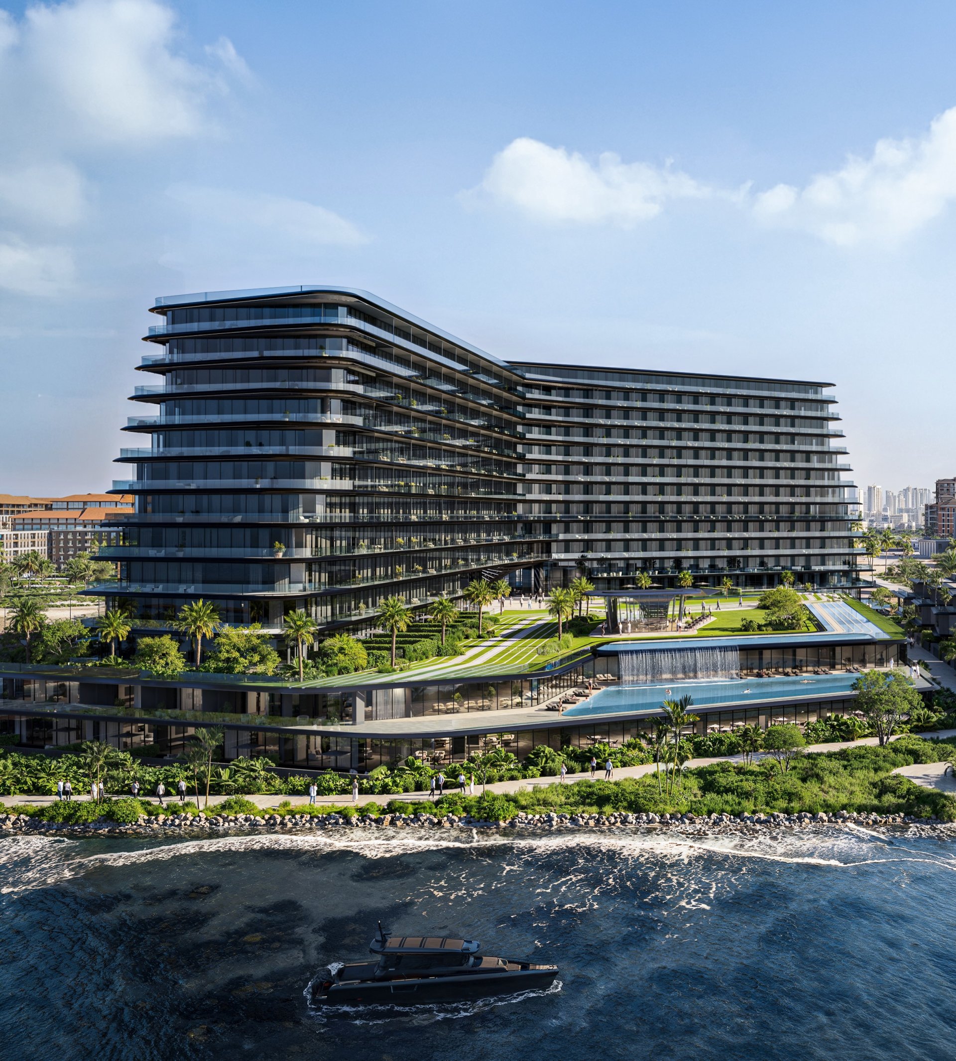 BRABUS ISLAND Baku ที่พักอาศัยระดับ Ultra-Luxury แลนด์มาร์กใหม่ริมทะเลแคสเปียน อาเซอร์ไบจาน