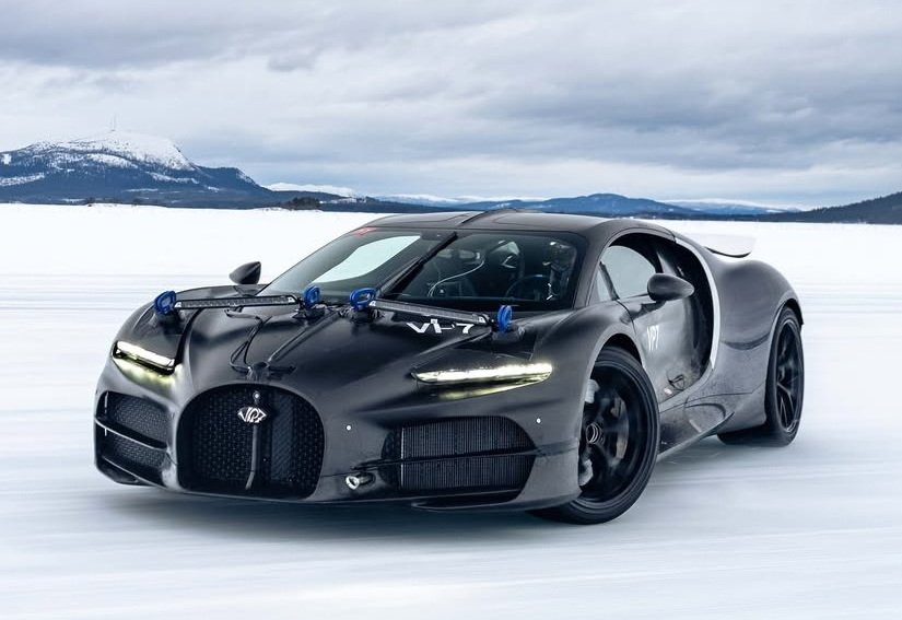 Bugatti Tourbillon เริ่มการทดสอบตัวรถในสภาพอากาศสุดขั้วของอาร์กติก สวีเดน