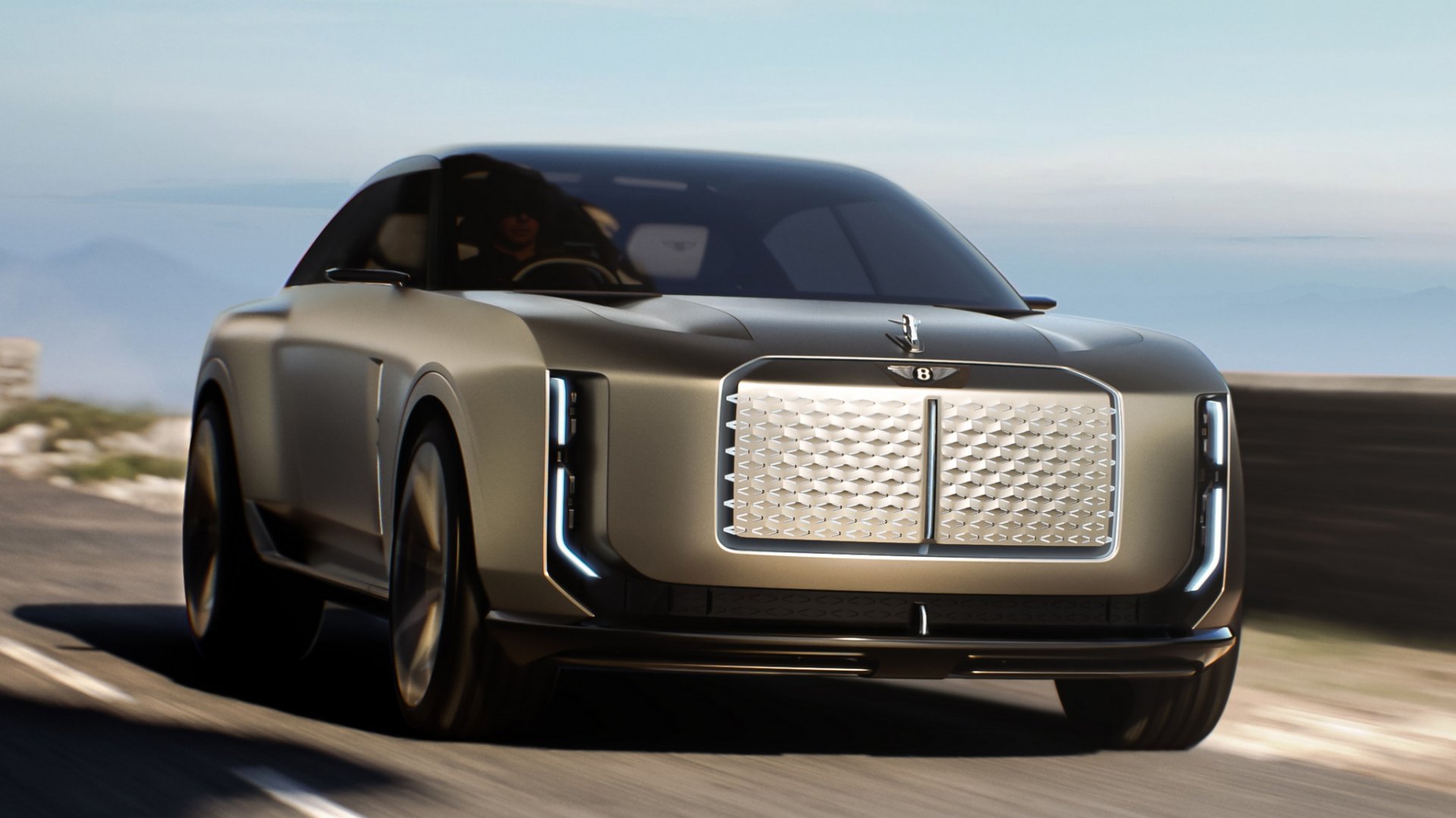 Bentley EXP 15 ต้นแบบซีดานสปอร์ตยกสูงสุดหรู พลังไฟฟ้า