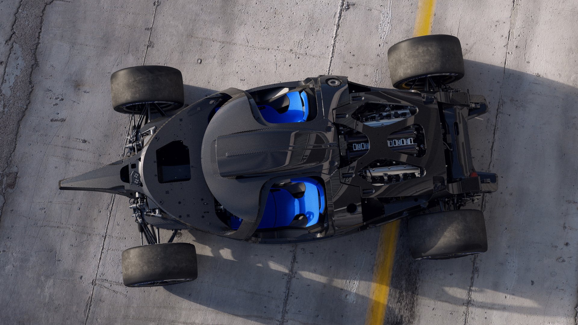 Bugatti Bolide เปลือยร่างโชว์โครงสร้างใหม่อันแข็งแกร่ง