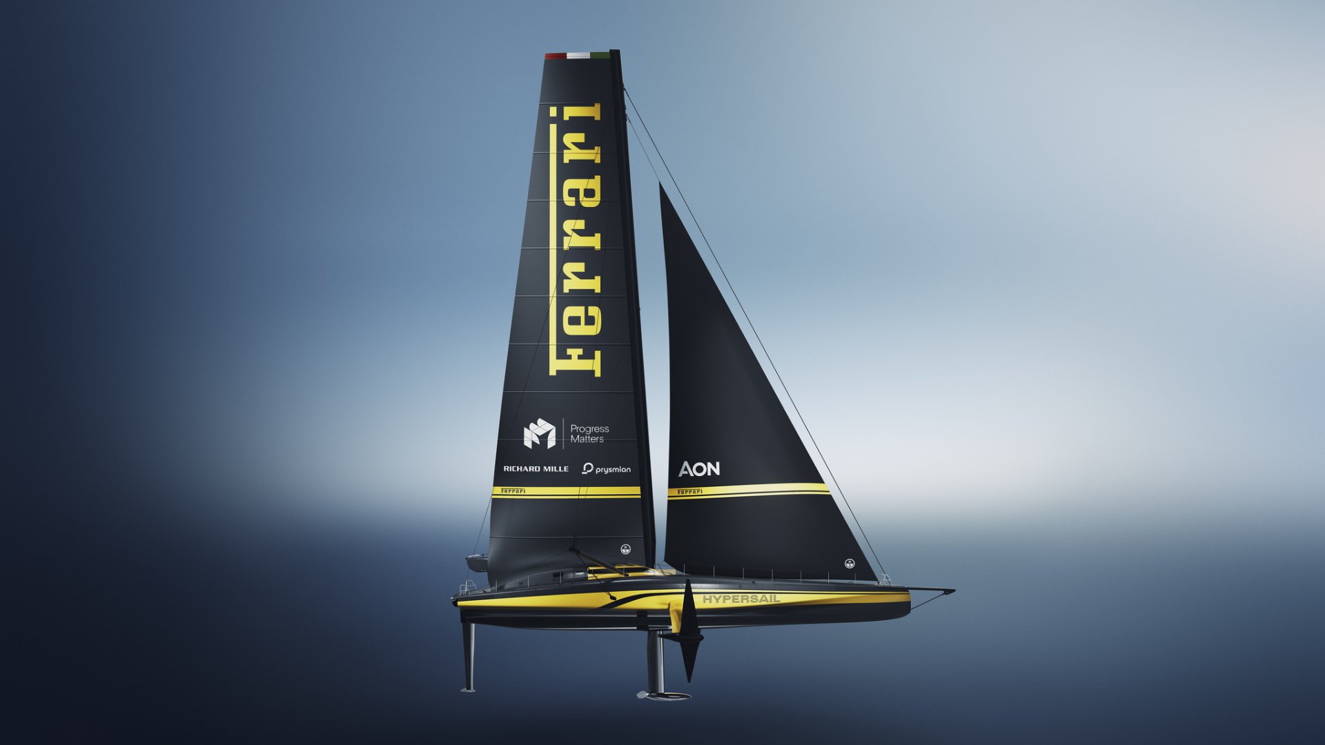 Ferrari เปิดตัว!! Hypersail เรือใบสมรรถนะสูง แรงบันดาลใจจากไฮเปอร์คาร์