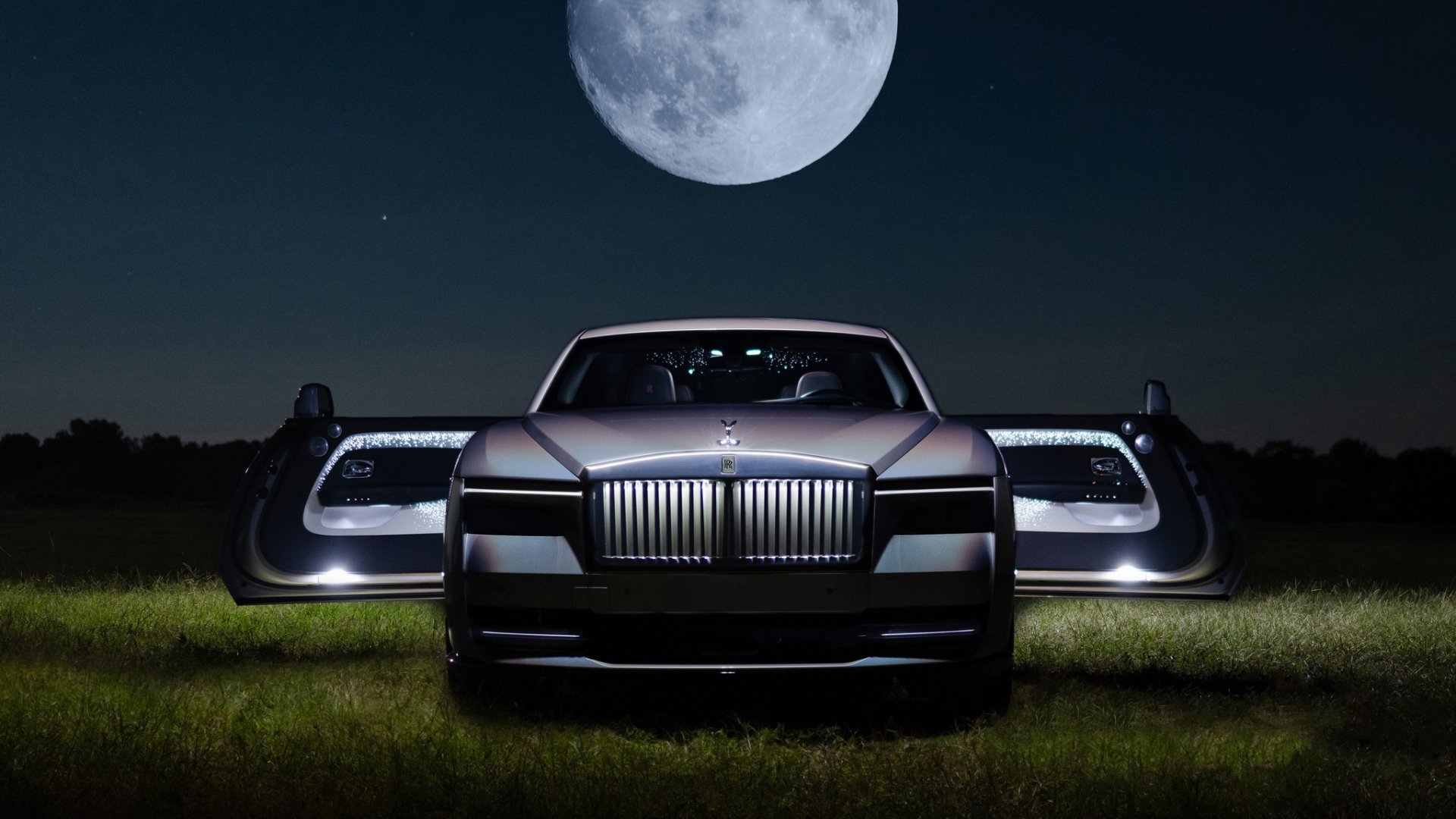 Rolls-Royce Spectre Lunaflair ทำพิเศษคันเดียวในโลก!! แรงบันดาลใจจากปรากฏการณ์ Lunar Halo  Rolls-Royce Spectre Lunaflair ทำพิเศษคันเดียวในโลก!! แรงบันดาลใจจากปรากฏการณ์ Lunar Halo