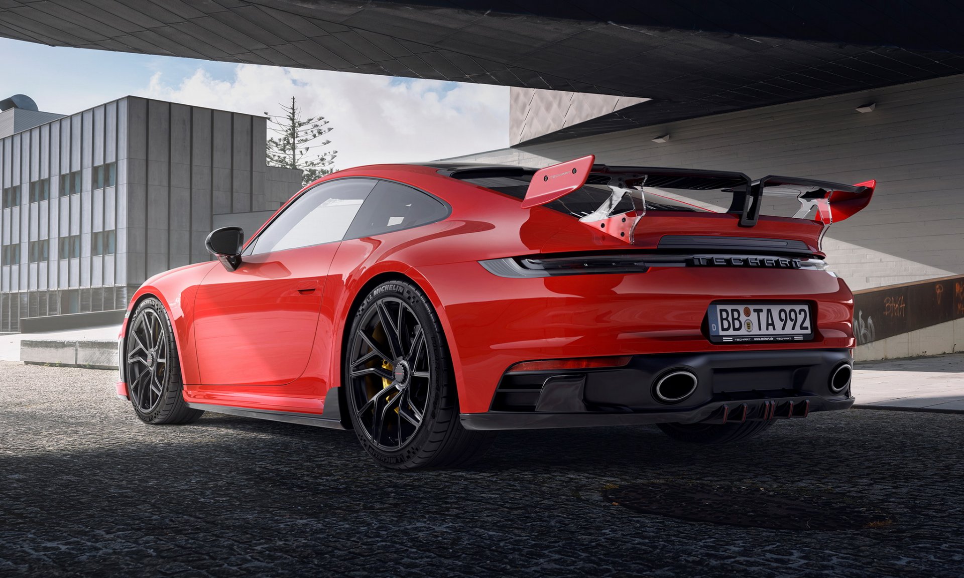 TechArt สำหรับ Porsche 911 GTS จูนม้าเพิ่ม จัดเต็มทั้งภายนอก-ภายใน