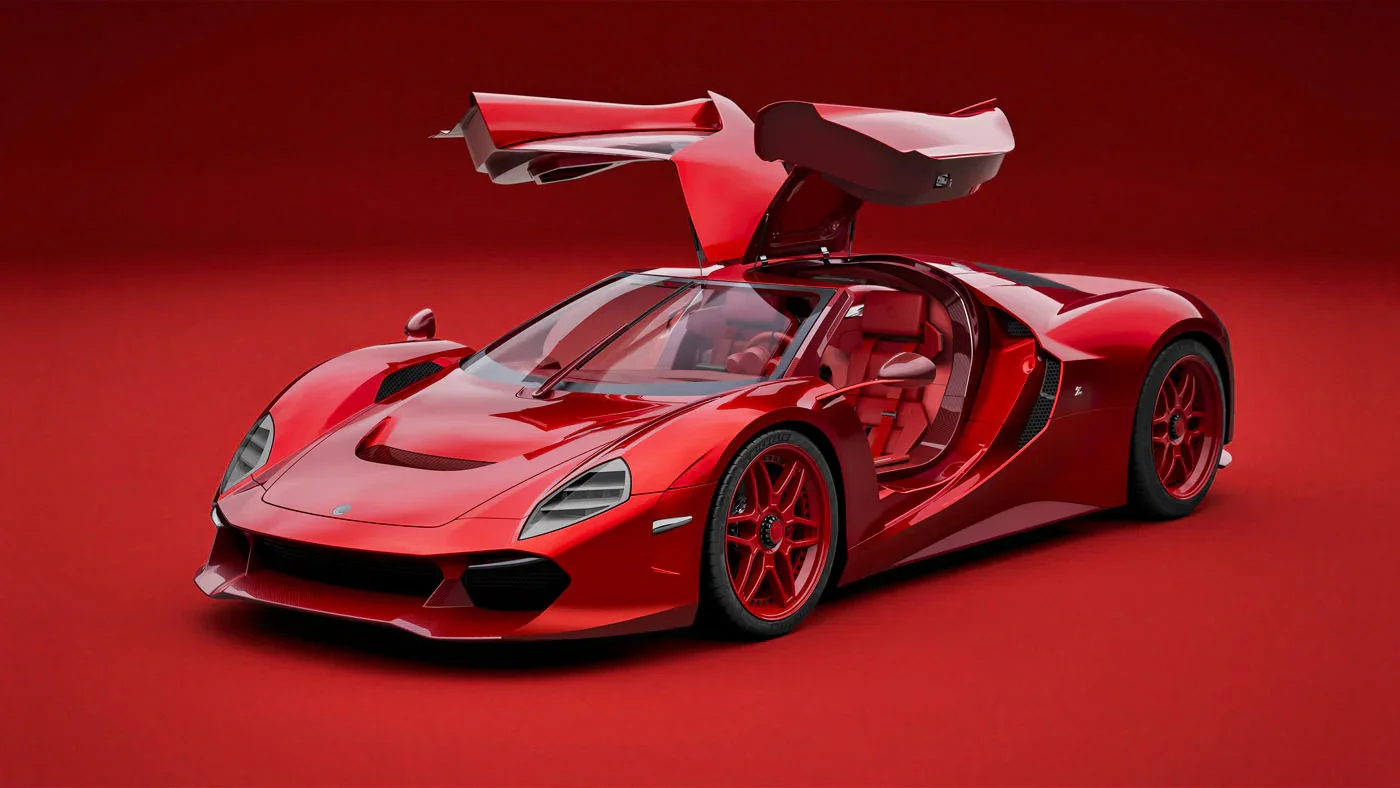 Capricorn 01 Zagato Tutto Rosso สั่งทำพิเศษแดงทั้งคัน โชว์ตัวสุดหรูที่งาน Concorso dEleganza Villa dEste
