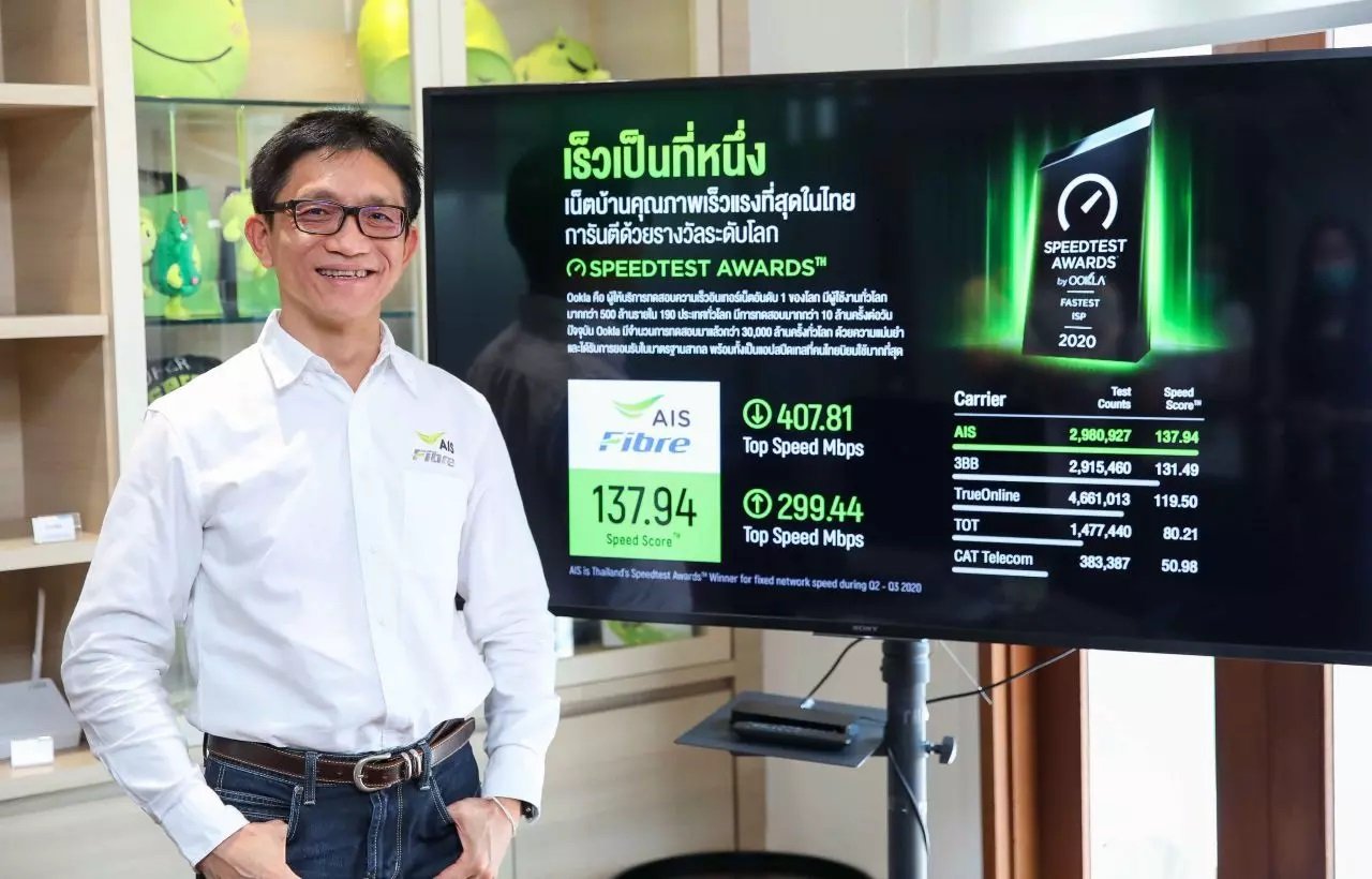 AIS Fibre ส่งแพ็กเกจใหม่ ชูจุดเด่นนัดปุ๊บ ติดเน็ตปั๊บ เสร็จภายใน 24 ชม. AIS Fibre ส่งแพ็กเกจใหม่ ชูจุดเด่นนัดปุ๊บ ติดเน็ตปั๊บ เสร็จภายใน 24 ชม.