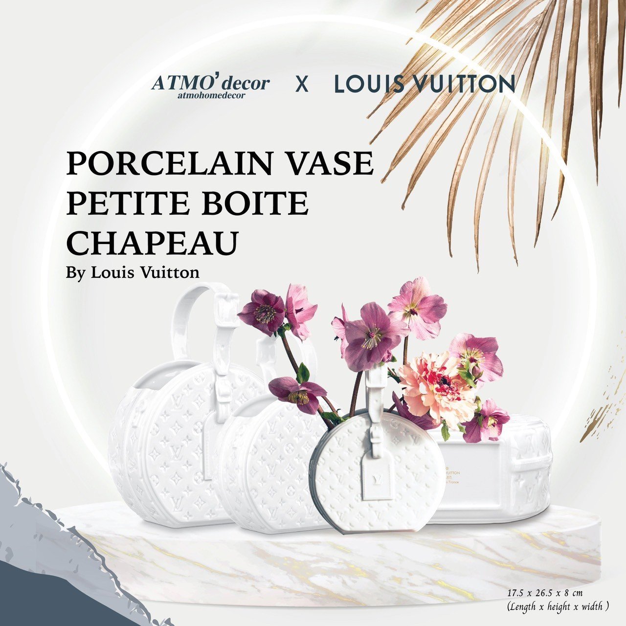 เพิ่มความหรูหราในบ้านด้วยแจกันดอกไม้ปลอมและแจกันจาก Louis Vuitton เพิ่มความหรูหราในบ้านด้วยแจกันดอกไม้ปลอมและแจกันจาก Louis Vuitton