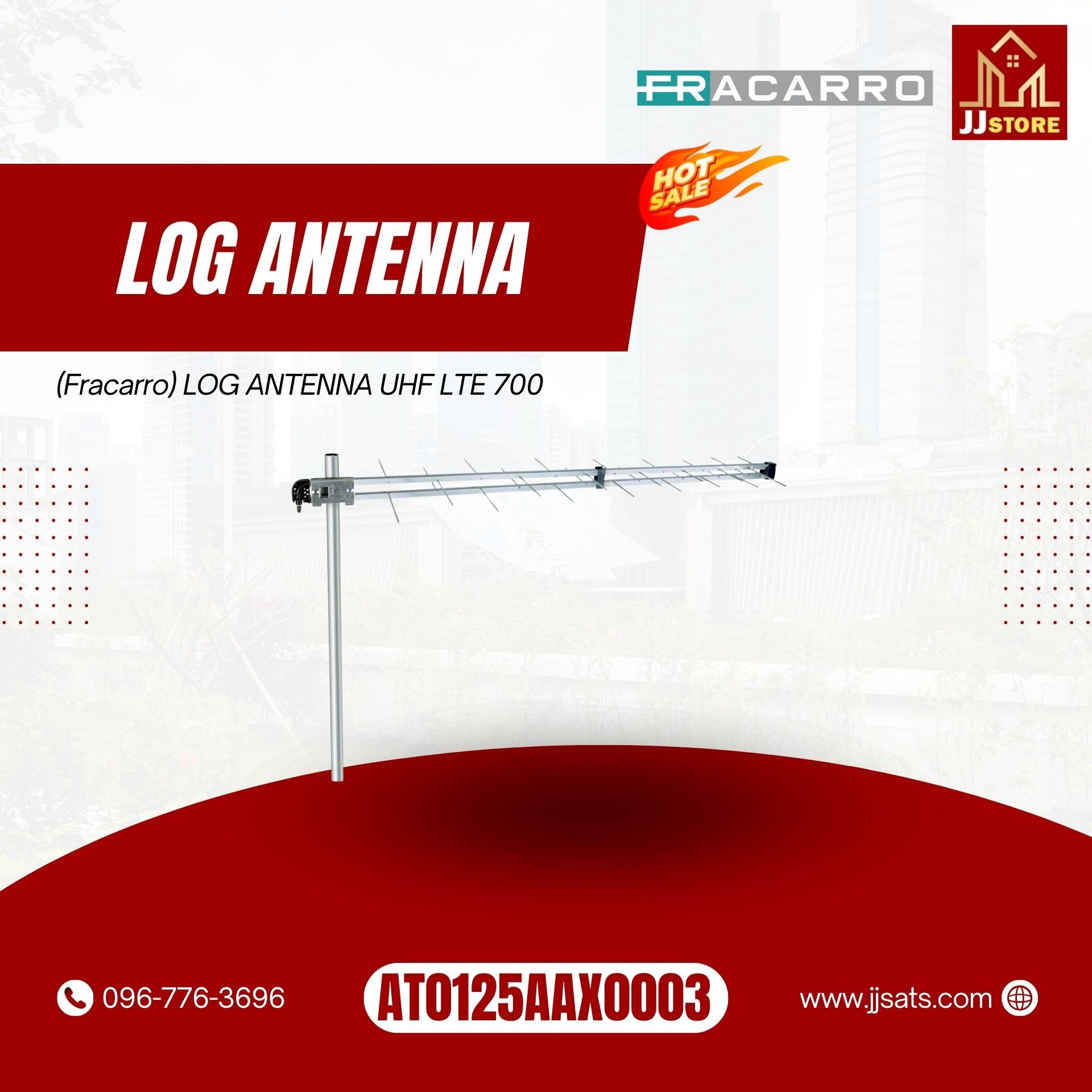 216251 LP45F LTE 700 (Fracarro) LOG ANTENNA UHF LTE 700