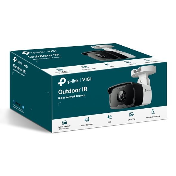 VIGI C320I V1 TP-LINK VIGI 2MP Outdoor IR Bullet Network Camera IP ...