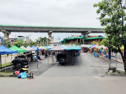 เช่าที่จอดรถ พระราม 2 รายเดือน รายวัน ตลาดกรีนเวลท์ Greenwealth Market