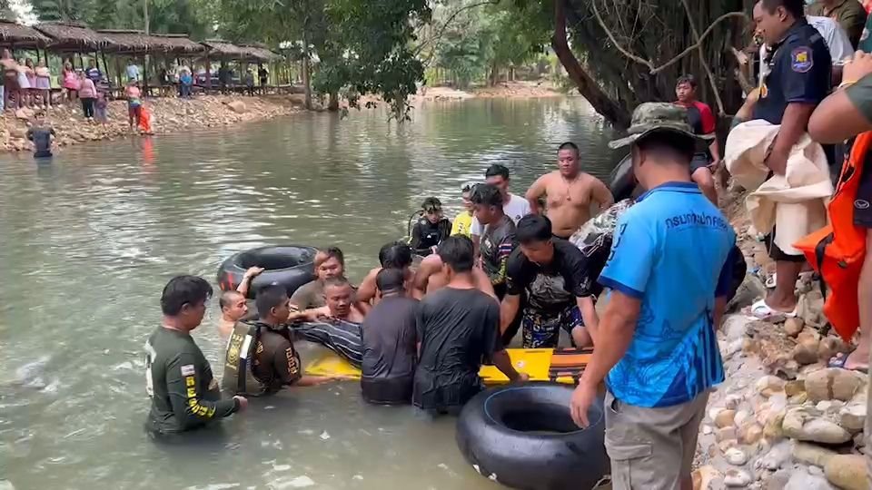 ปราจีนบุรี : สลดวันหยุดเด็กสาวเมียนมาพักผ่อนลงเล่นน้ำจมหายต่อหน้าเพื่อน