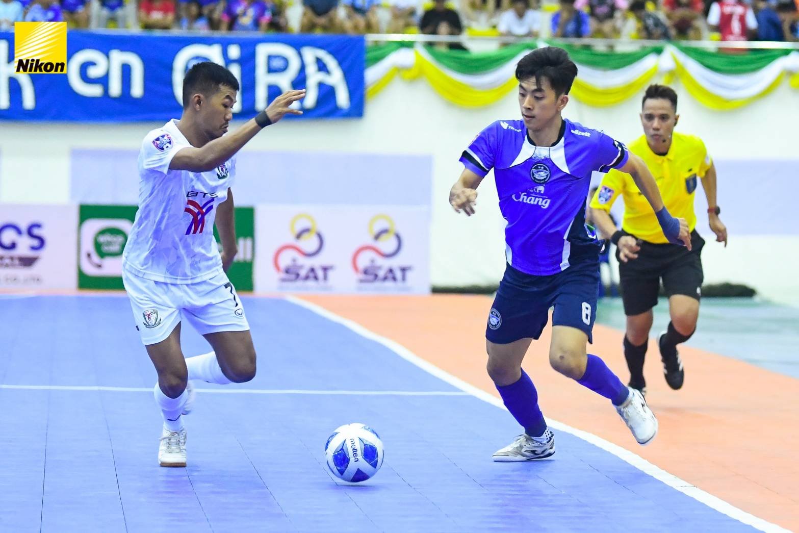 "ฉลามโต๊ะเล็ก"บลูเวฟ ชลบุรี ยัดเยียดความปราชัยเกมแรกให้ "อัศวินเมืองหลวง"แบงค็อก บีทีเอส 2-1