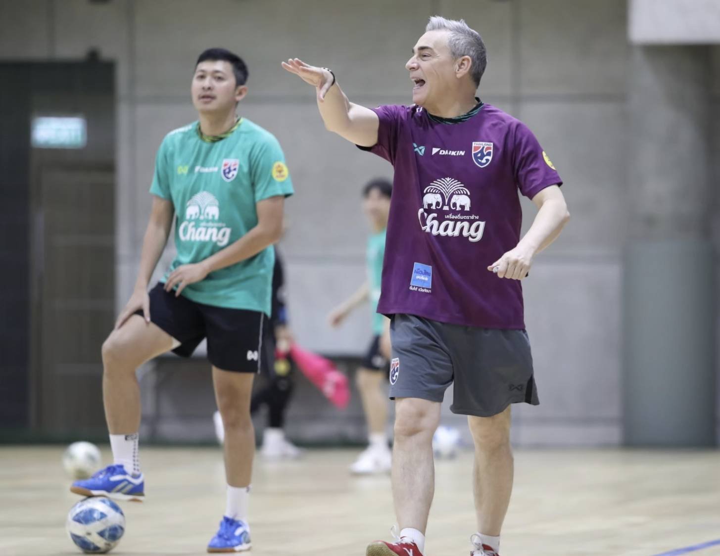 ฟุตซอลไทยซ้อมดุ อัดโปรแกรมไม่ให้พัก  เพิ่มติววันละ 2 มื้อ เช้า-เย็น วันละ 3 ชั่วโมงขึ้น