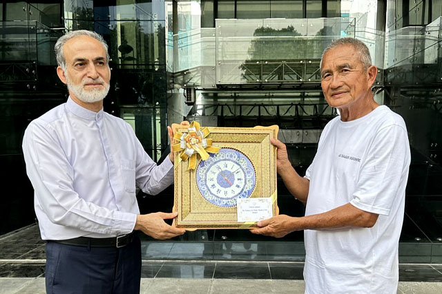 The 13th Friendship Garden for 444 years of Thai-Iranian relations in Nong Nooch Garden Pattaya