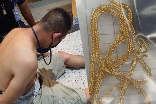 คนร้ายชิงทอง ห้างดังย่านปากเกร็ด ถูกตำรวจสอบสวนกลาง CIB รวบทันควัน