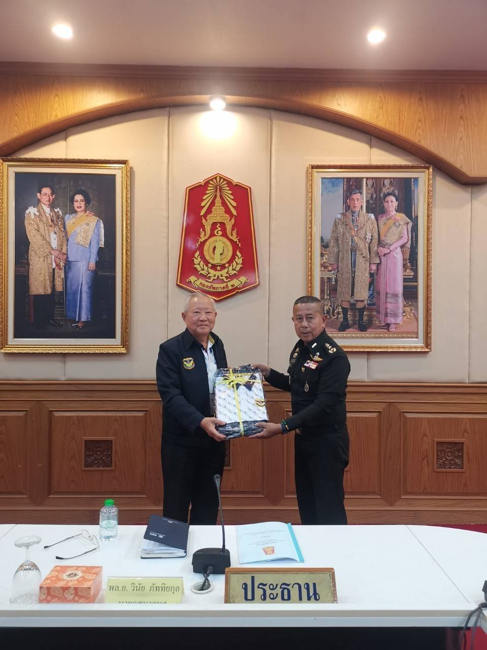 แม่ทัพภาคที่ 2 ต้อนรับ คณะกรรมการ สมาคมนายทหารนอกประจำการ
