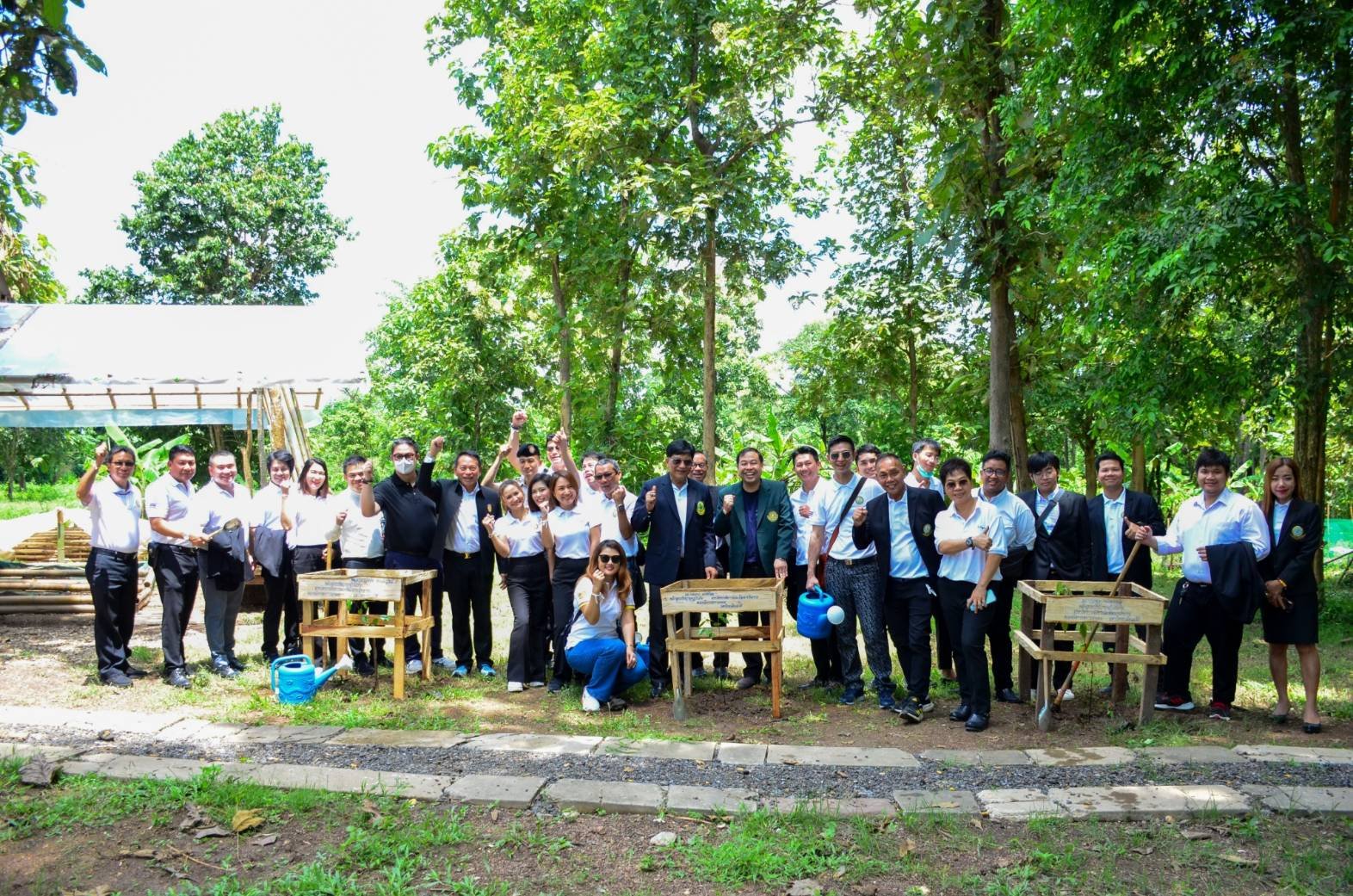 ม.แม่โจ้ นำ นศ.ป.เอก ดูงานการจัดการทรัพยากรภายในเรือนจำ จ.น่าน