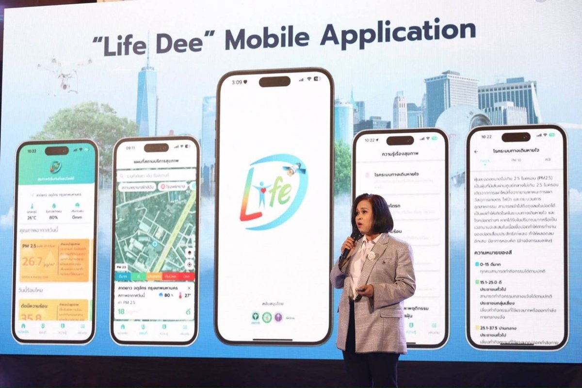 LifeDee เปิดตัวฟังก์ชันใหม่ แจ้งเตือนพื้นที่เสี่ยงไข้เลือดออกและดัชนีความร้อน LifeDee เปิดตัวฟังก์ชันใหม่ แจ้งเตือนพื้นที่เสี่ยงไข้เลือดออกและดัชนีความร้อน