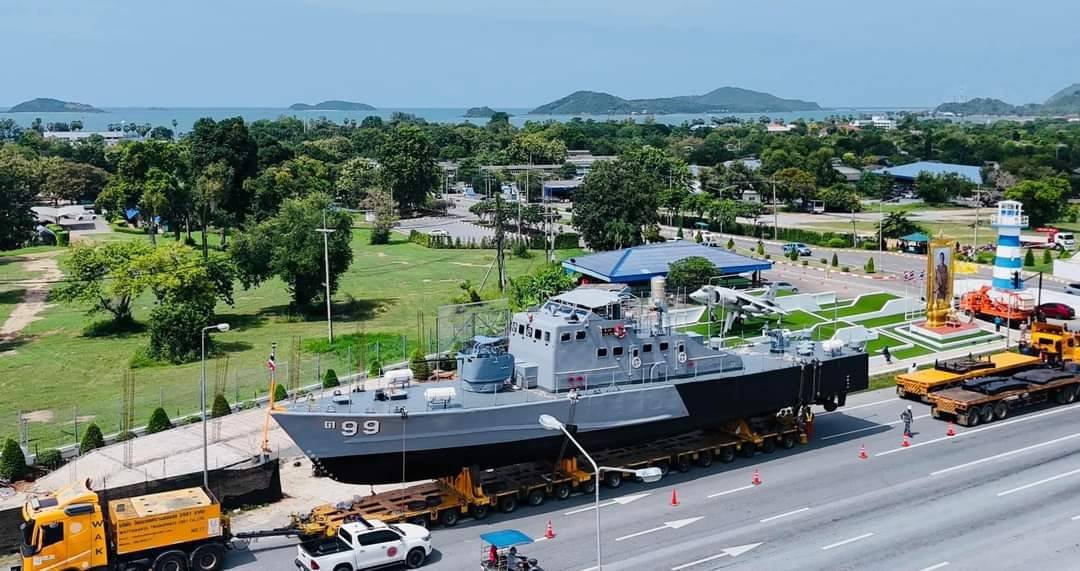 เรือรบของพ่อ ต.99 อวดโฉมอันสง่างาม หลังรับใช้ชาติมานานกว่า 34 ปี 