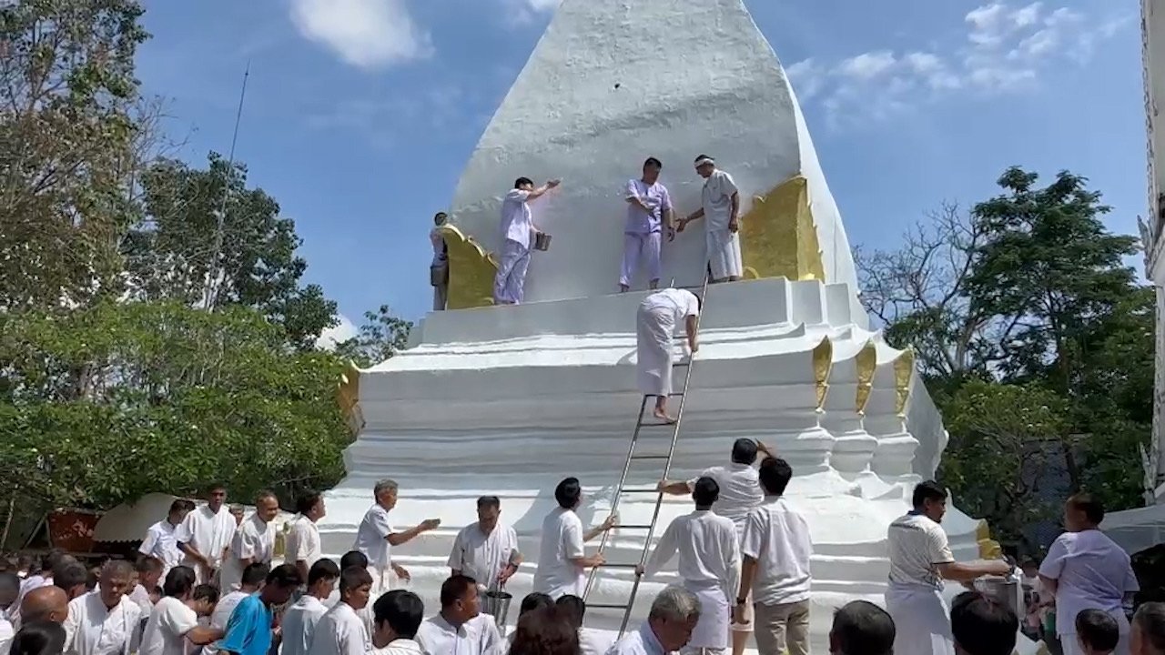 เลย วัฒนธรรมโบราณพิธีล้างพระธาตุศรีสองรัก สักขีพยานสัมพันธไมตรีสองแผ่นดิน 465 ปี