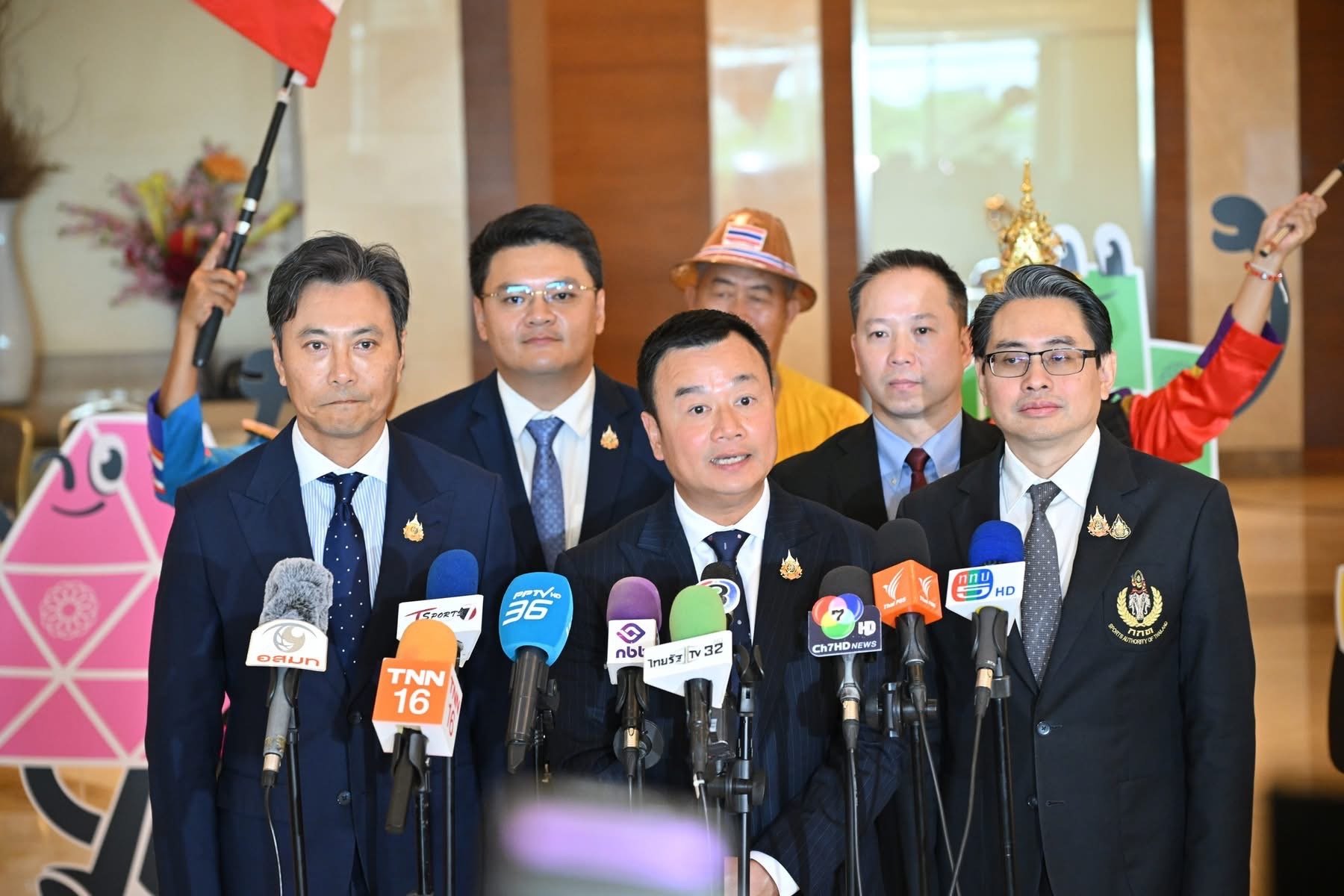 "เห็นพ้อง"ทุกสมาคมกีฬาแห่งประเทศไทย ปลื้มใจที่ รมต.ทองเที่ยวและกีฬา ให้ความสำคัญทุกสมาคมกีฬาฯแห่งประเทศไทย
