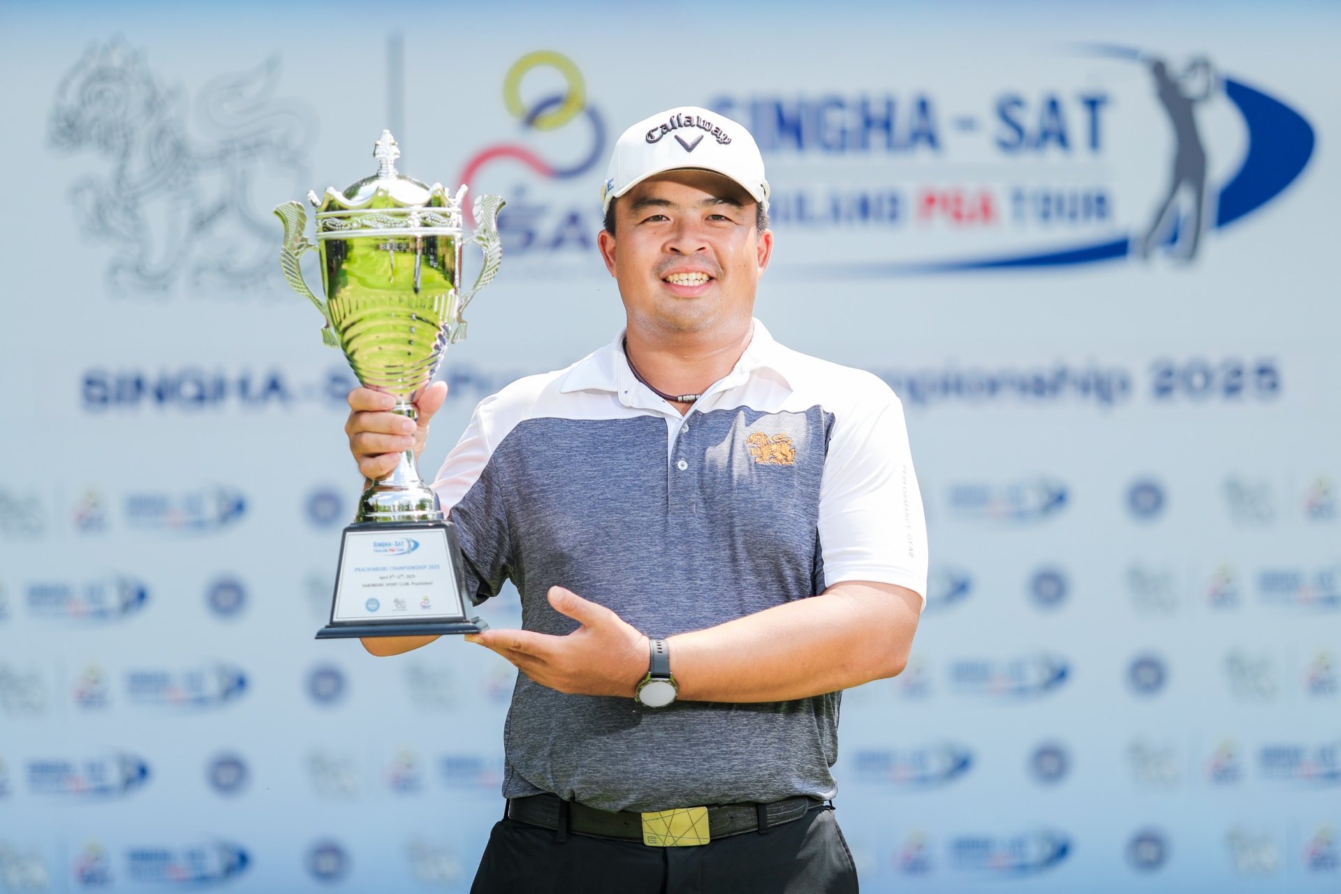 นพรัฐ คว้าแชมป์ไทยแลนด์ พีจีเอทัวร์ สิงห์-เอสเอทีฯ ที่ปราจีนบุรี นพรัฐ คว้าแชมป์ไทยแลนด์ พีจีเอทัวร์ สิงห์-เอสเอทีฯ ที่ปราจีนบุรี