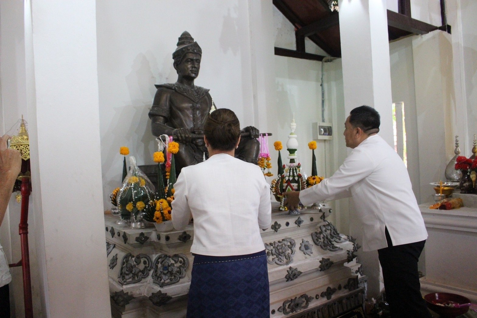 เชียงใหม่ จัดพิธีไหว้สาพระญามังราย ครบรอบชาตกาล 784 ปี
