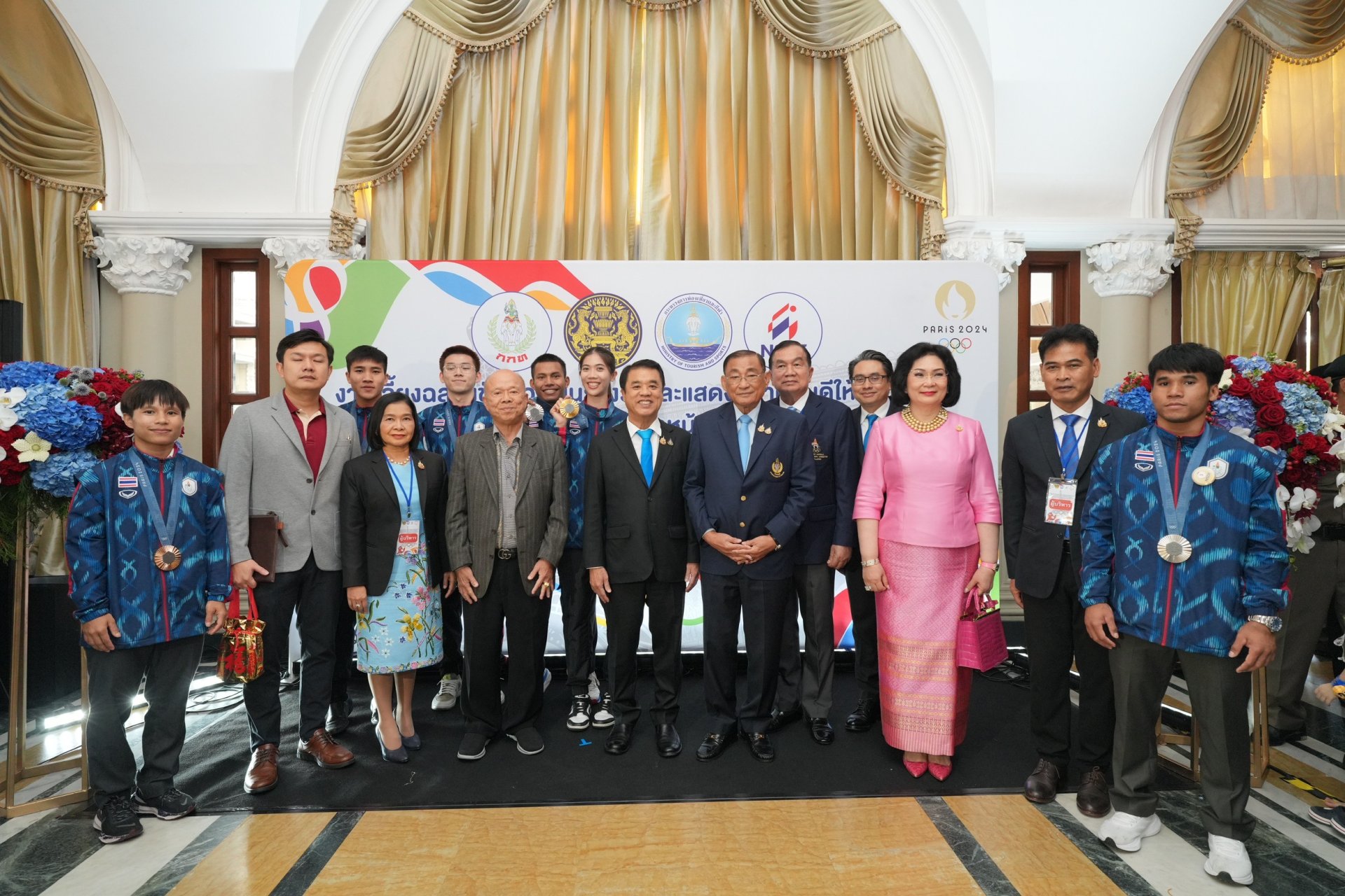 รัฐบาลจัดงานเลี้ยงทัพนักกีฬา มอบเงินรางวัลรวมทั้งสิ้น 65.9 ล้านบาท