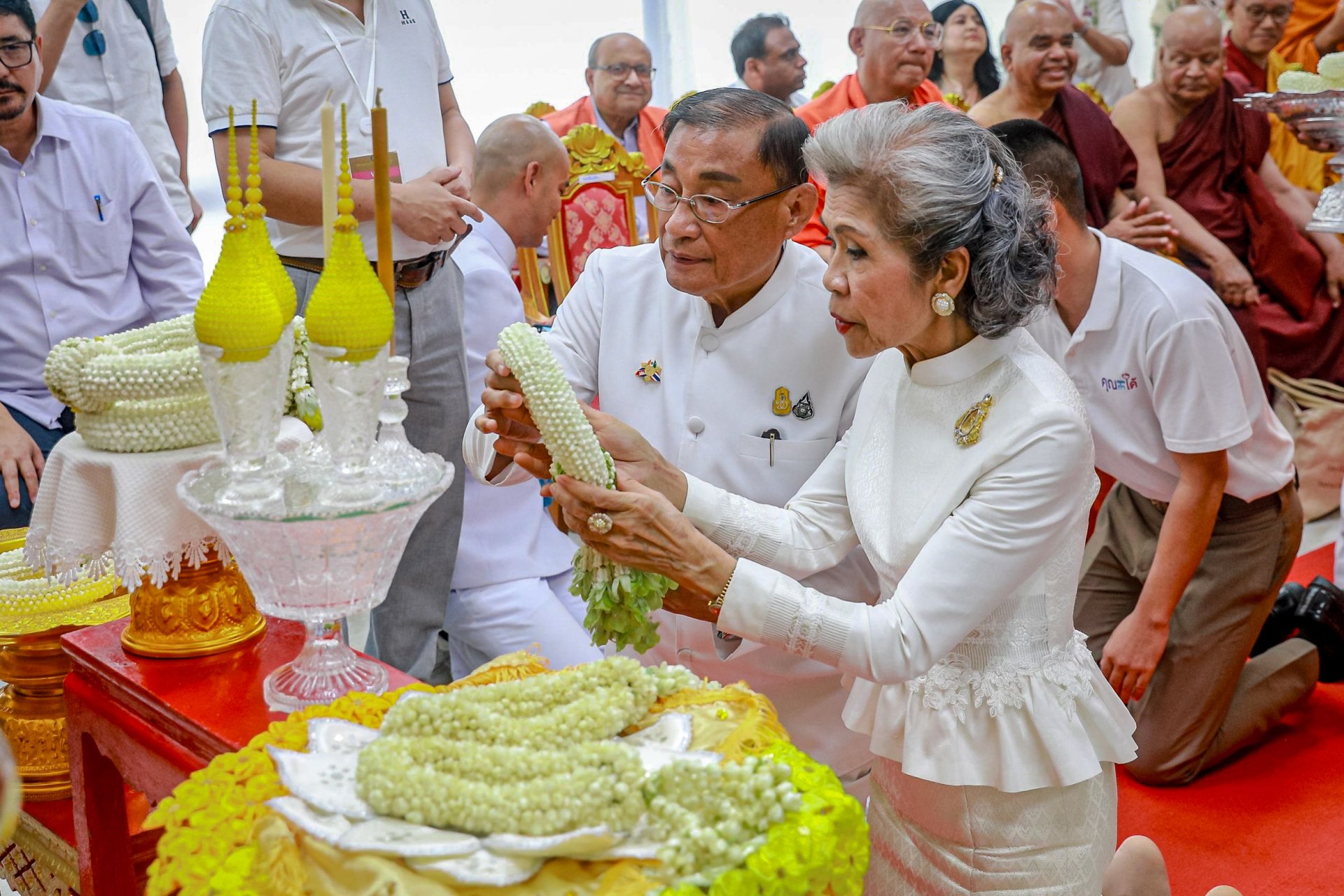 พิธีส่งเสด็จพระบรมสารีริกธาตุและพระอรหันตธาตุ ของพระสารีบุตรและพระโมคคัลลานะ สู่กรุงเดลี สาธารณรัฐอินเดีย