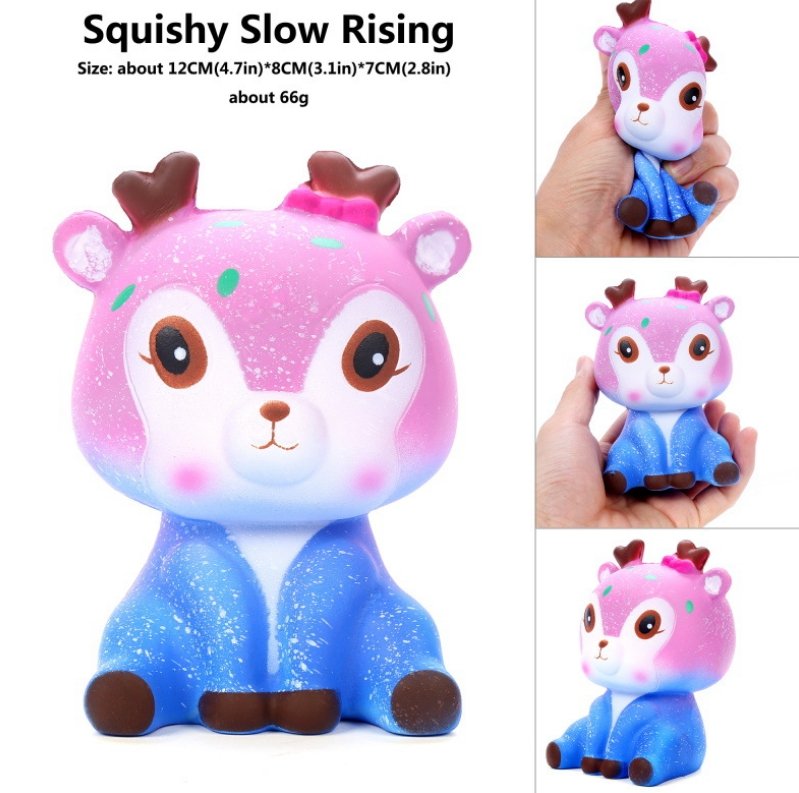 "Starry deer" ตุ๊กตา Squishy
