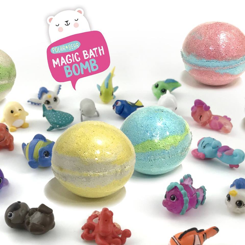 Polarbear Magic Bath Bomb   Polarbear Magic Bath Bomb