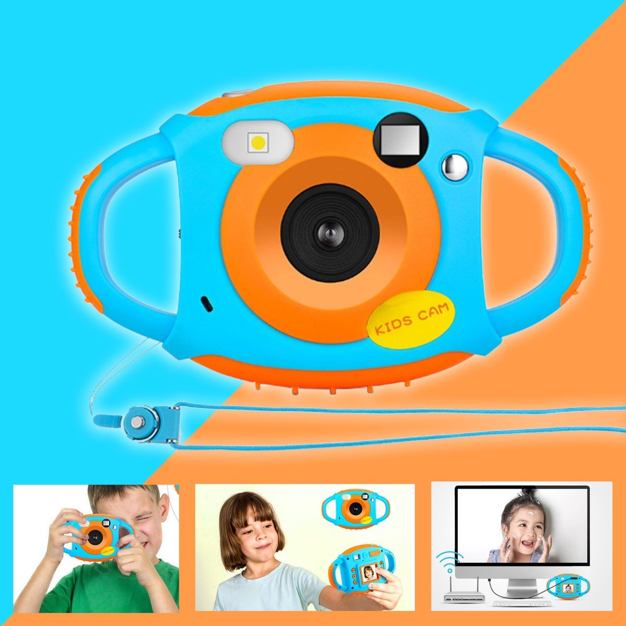 Kids Camera ความจุ 32 GB (ต้องซื้อเมมใส่เพิ่มค่ะ micro sd card)  Kids Camera ความจุ 32 GB (ต้องซื้อเมมใส่เพิ่มค่ะ micro sd card)