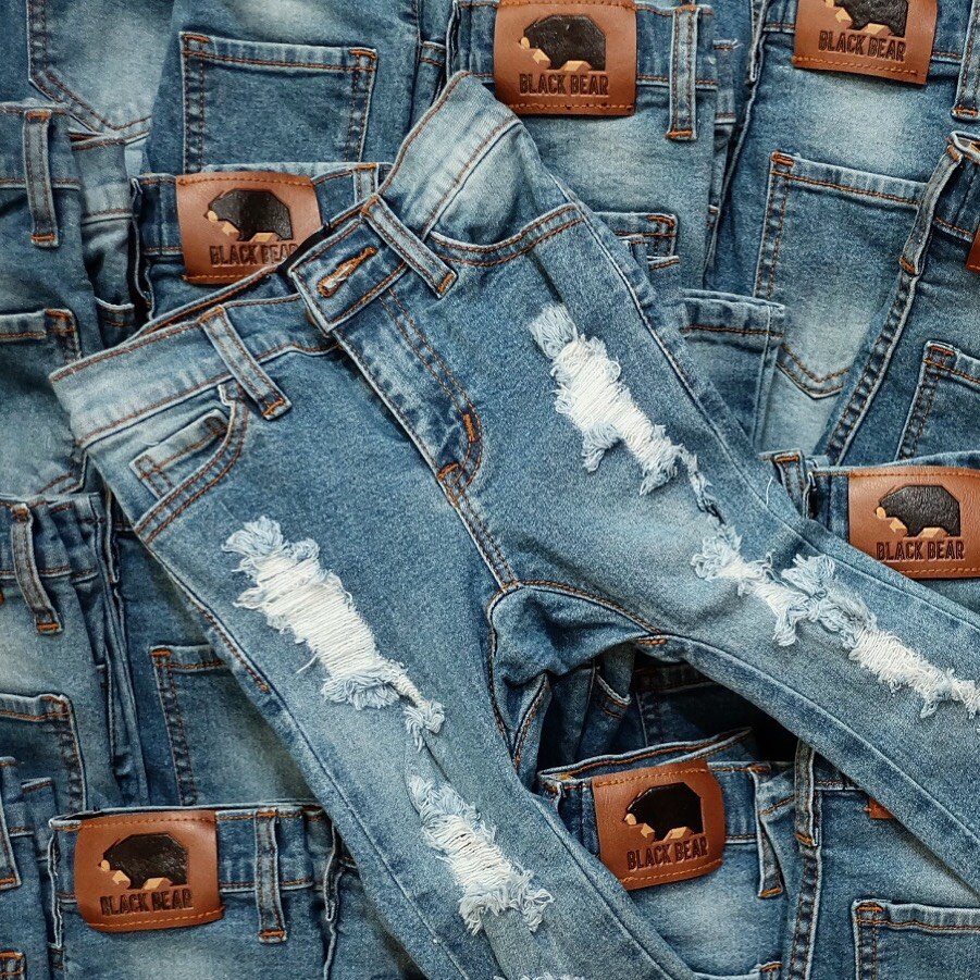 Black bear jean : รุ่น Destroy harajuku !  Black bear jean : รุ่น Destroy harajuku !