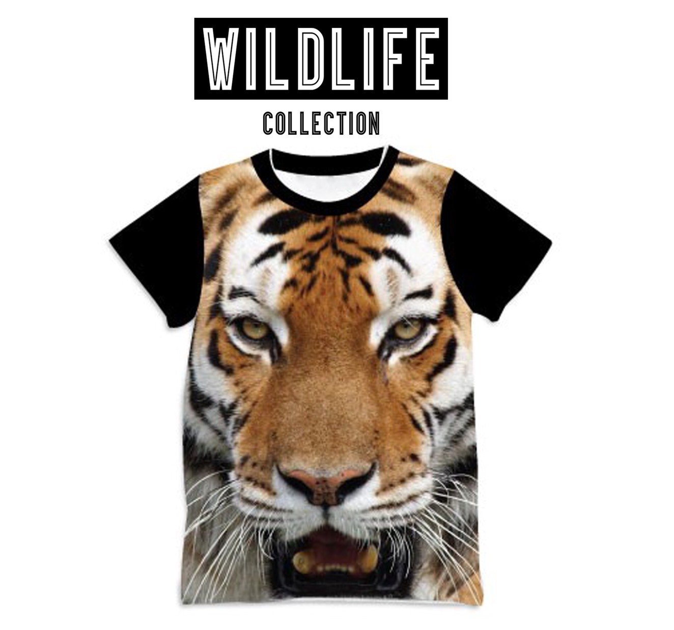 เสื้อเด็ก Wildlife collection ลายเสือดำ